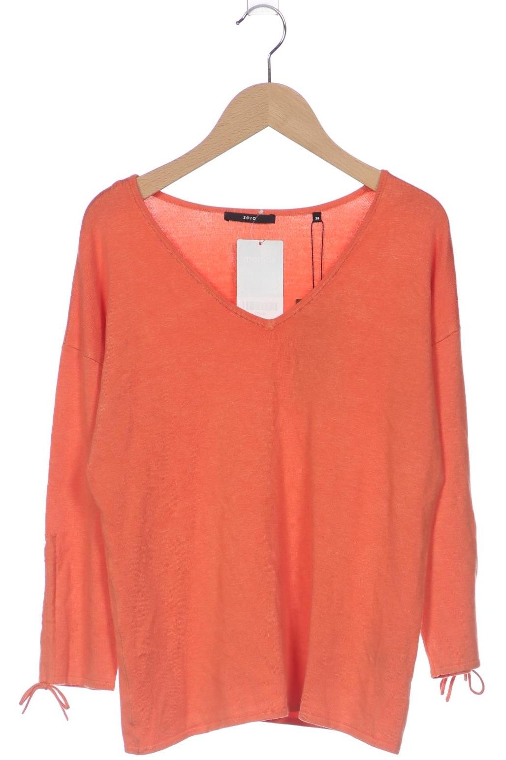 

Zero Damen Pullover, orange, Gr. 38