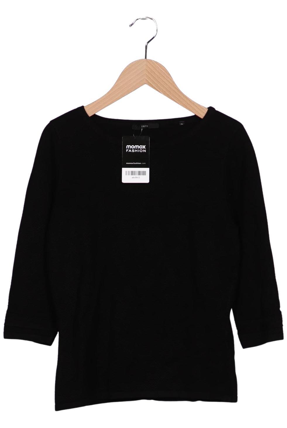 

Zero Damen Pullover, schwarz, Gr. 34