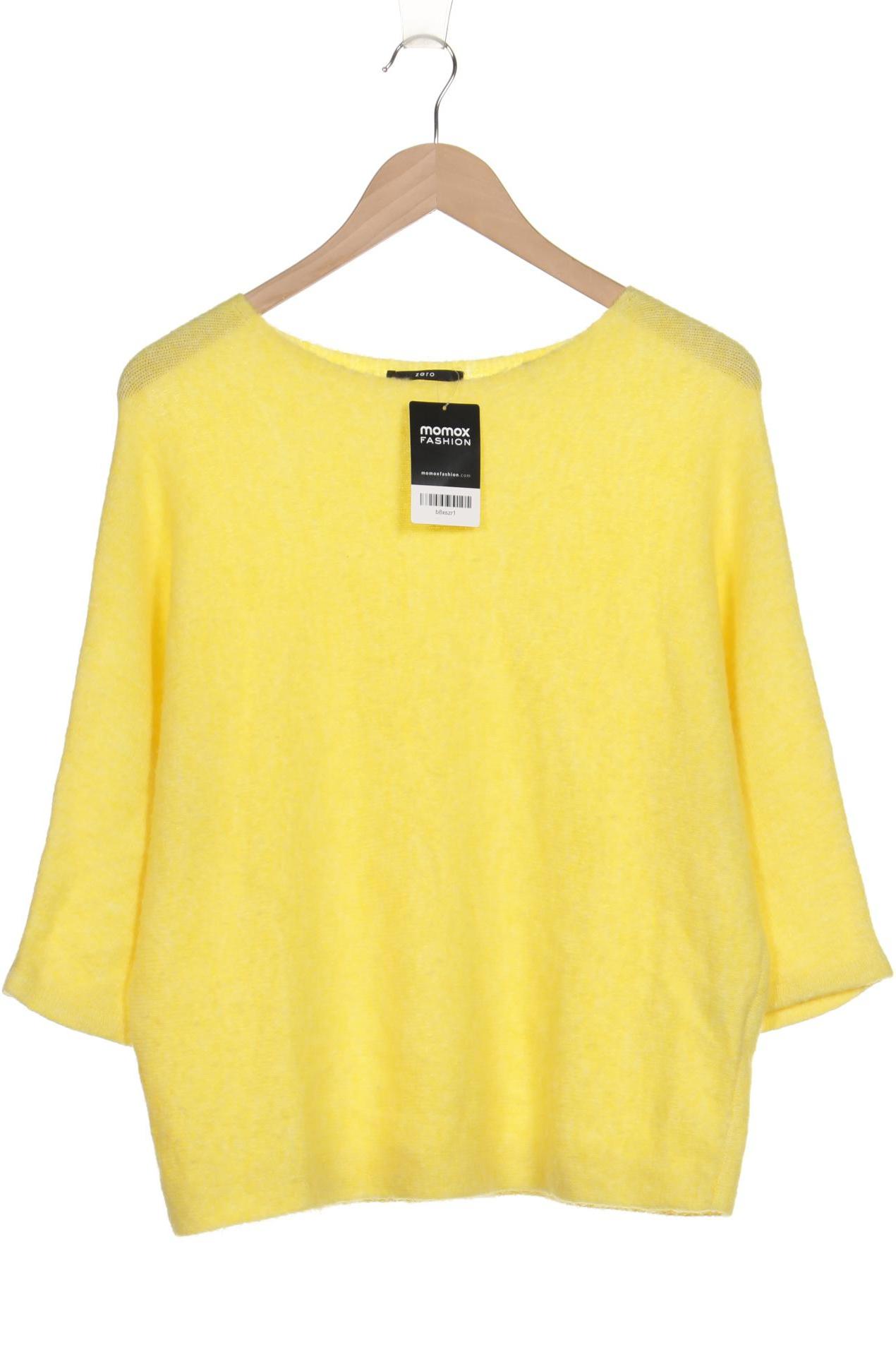 

Zero Damen Pullover, gelb, Gr. 38