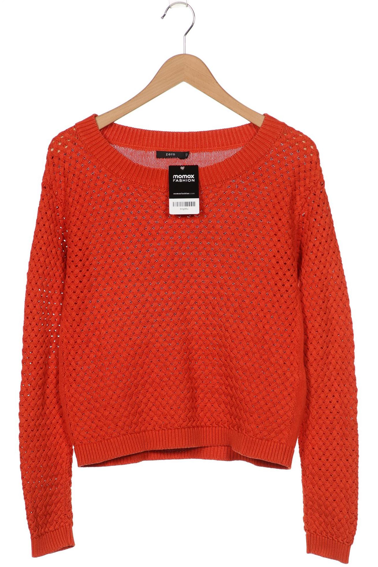 

Zero Damen Pullover, orange, Gr. 42