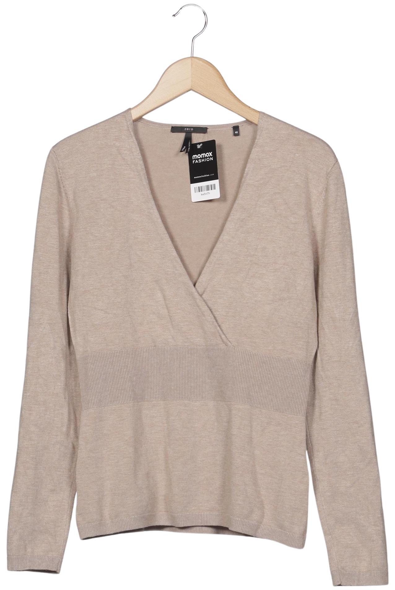 

Zero Damen Pullover, beige, Gr. 40