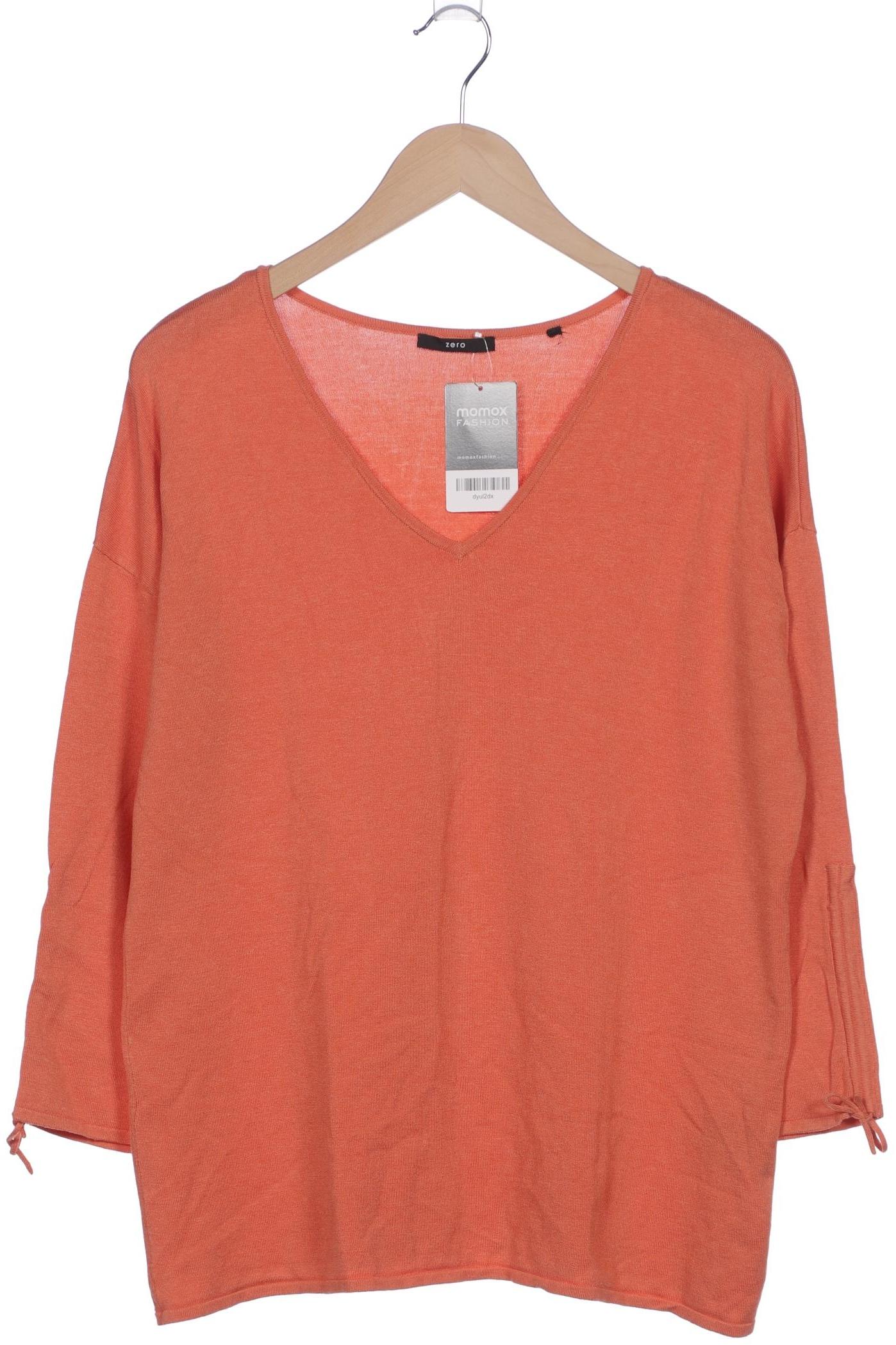 

Zero Damen Pullover, orange, Gr. 44