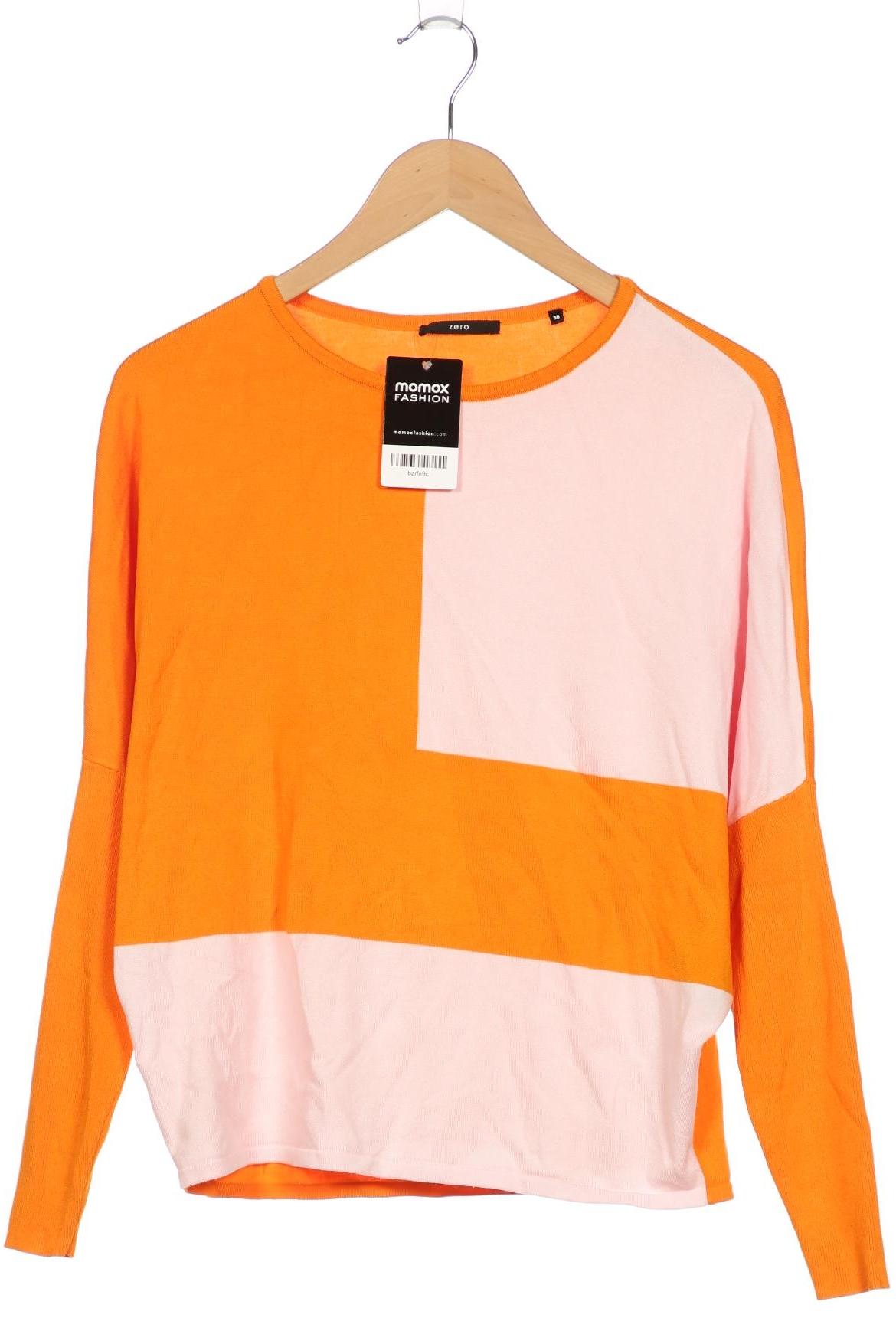 

Zero Damen Pullover, orange, Gr. 38