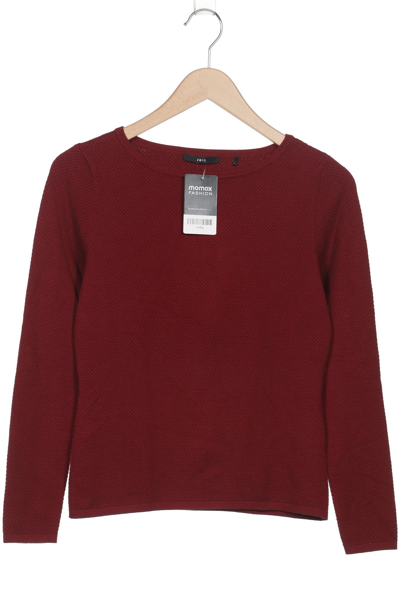 

Zero Damen Pullover, bordeaux, Gr. 34