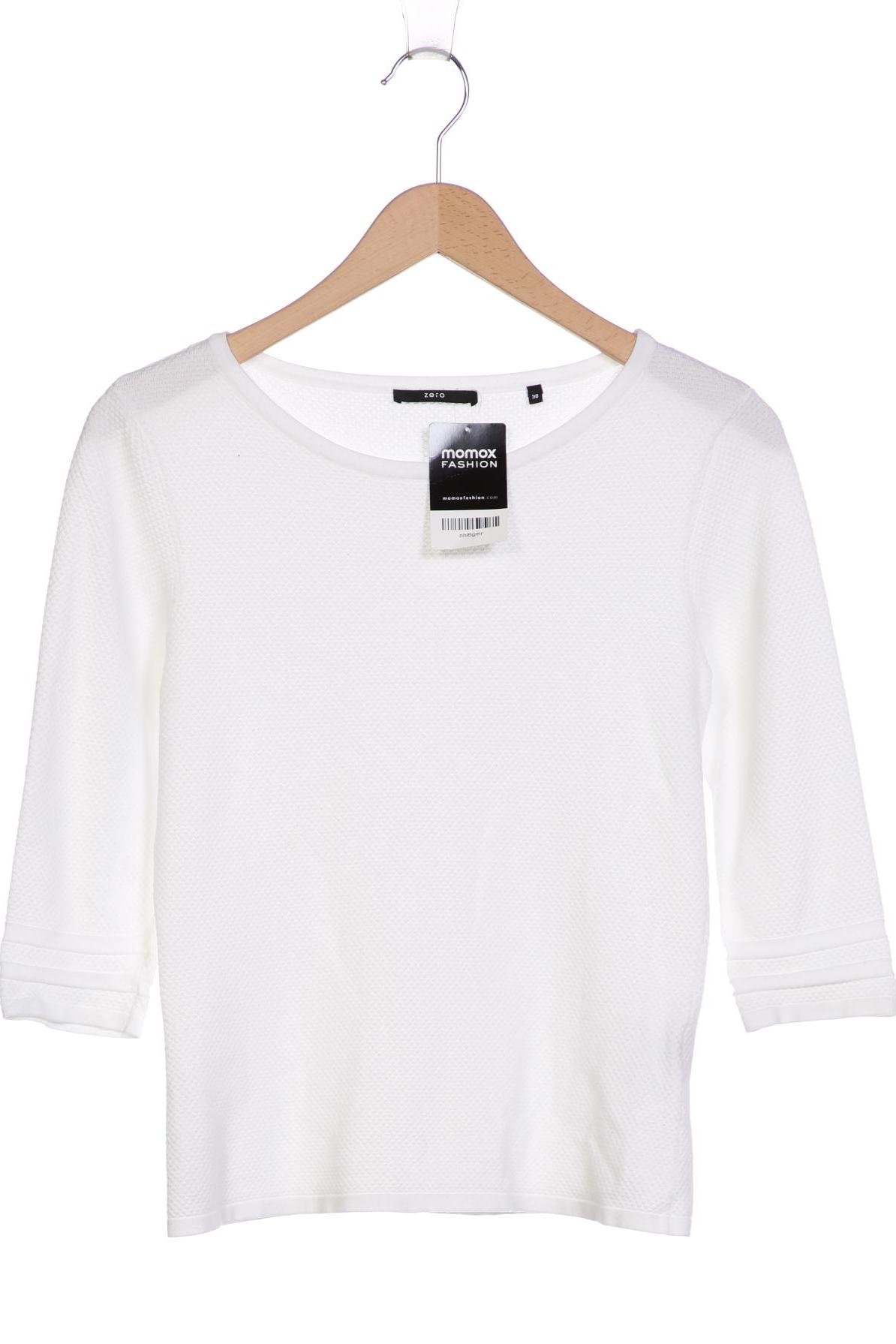 

Zero Damen Pullover, weiß, Gr. 38