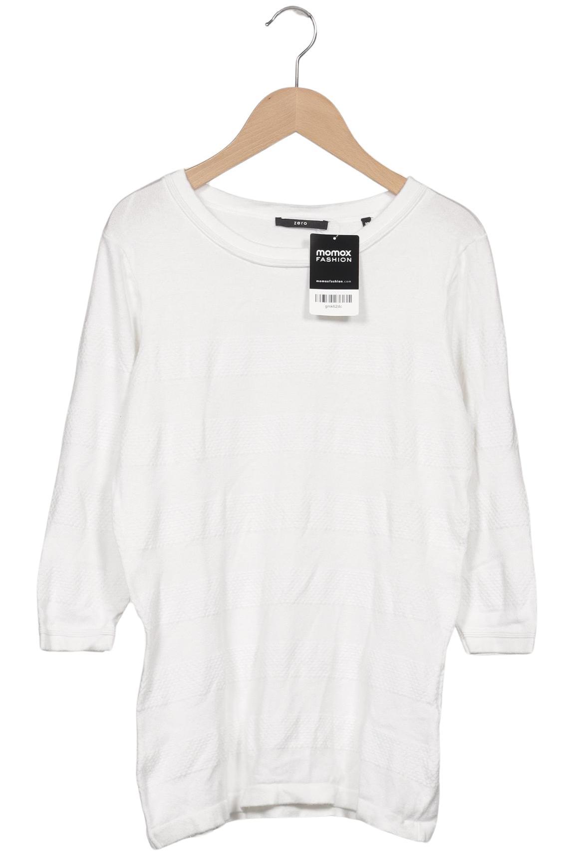 

Zero Damen Pullover, weiß, Gr. 38