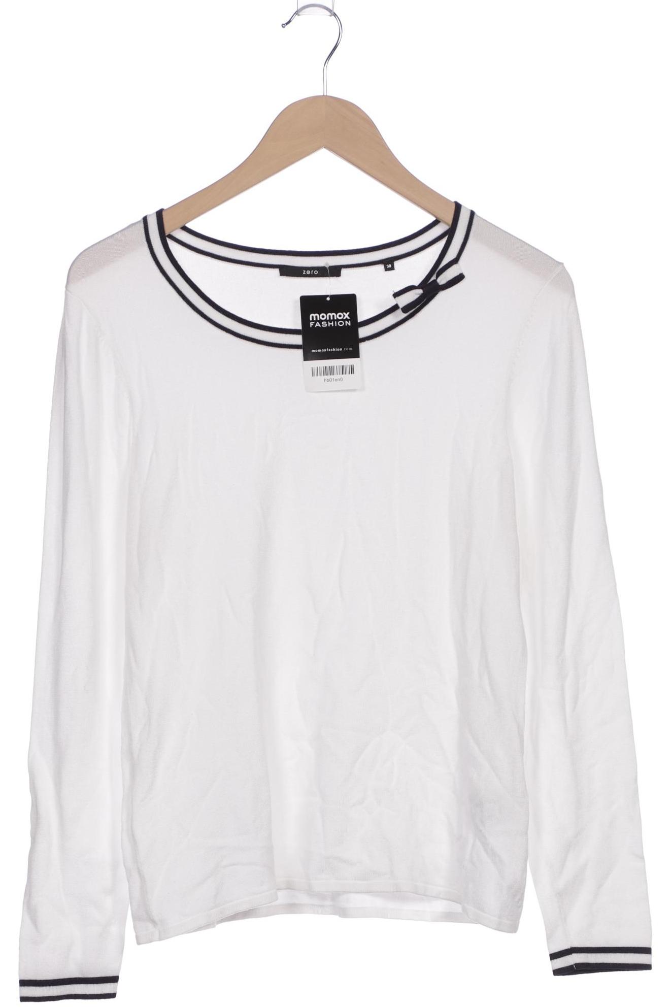 

Zero Damen Pullover, weiß, Gr. 38