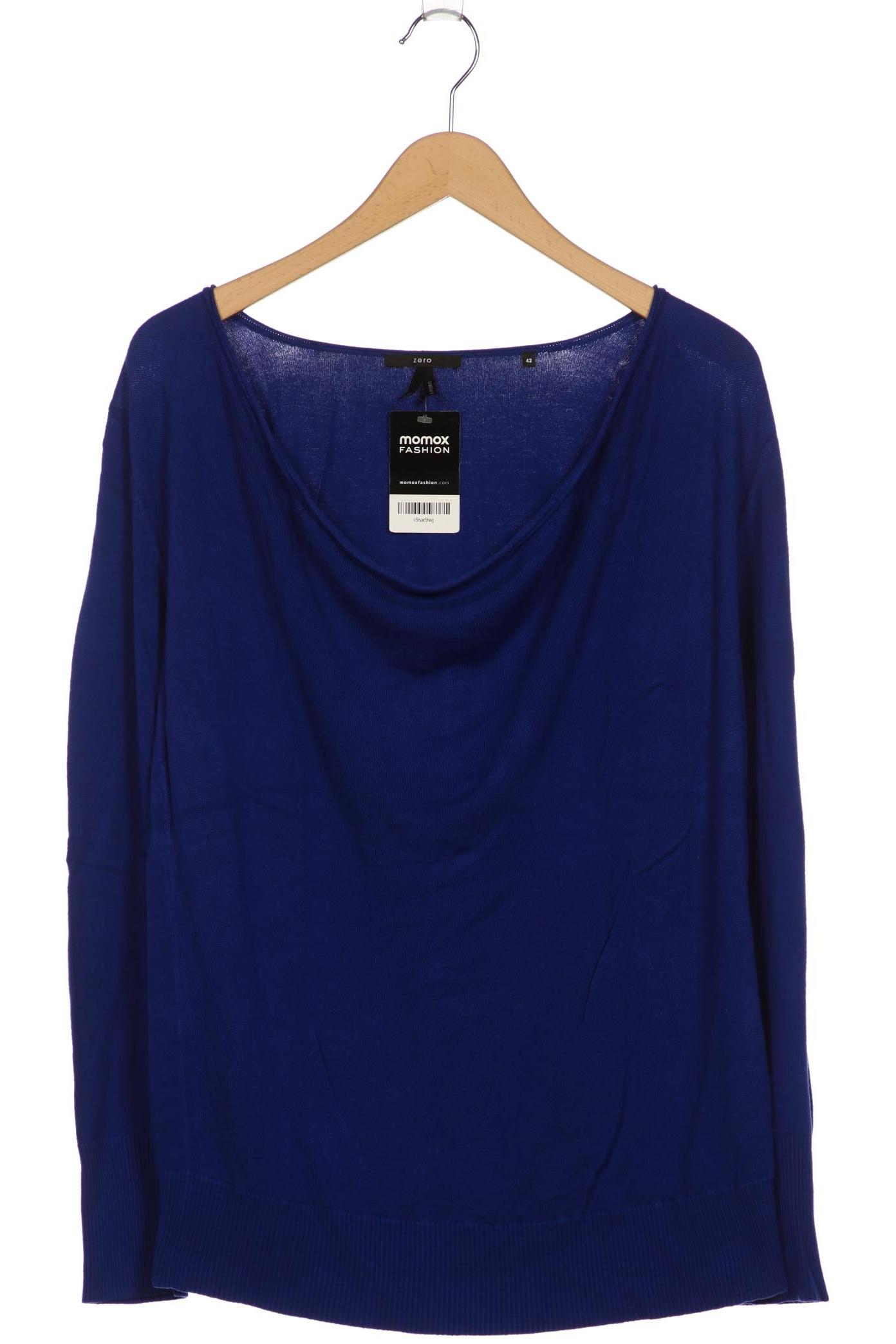 

Zero Damen Pullover, blau, Gr. 42
