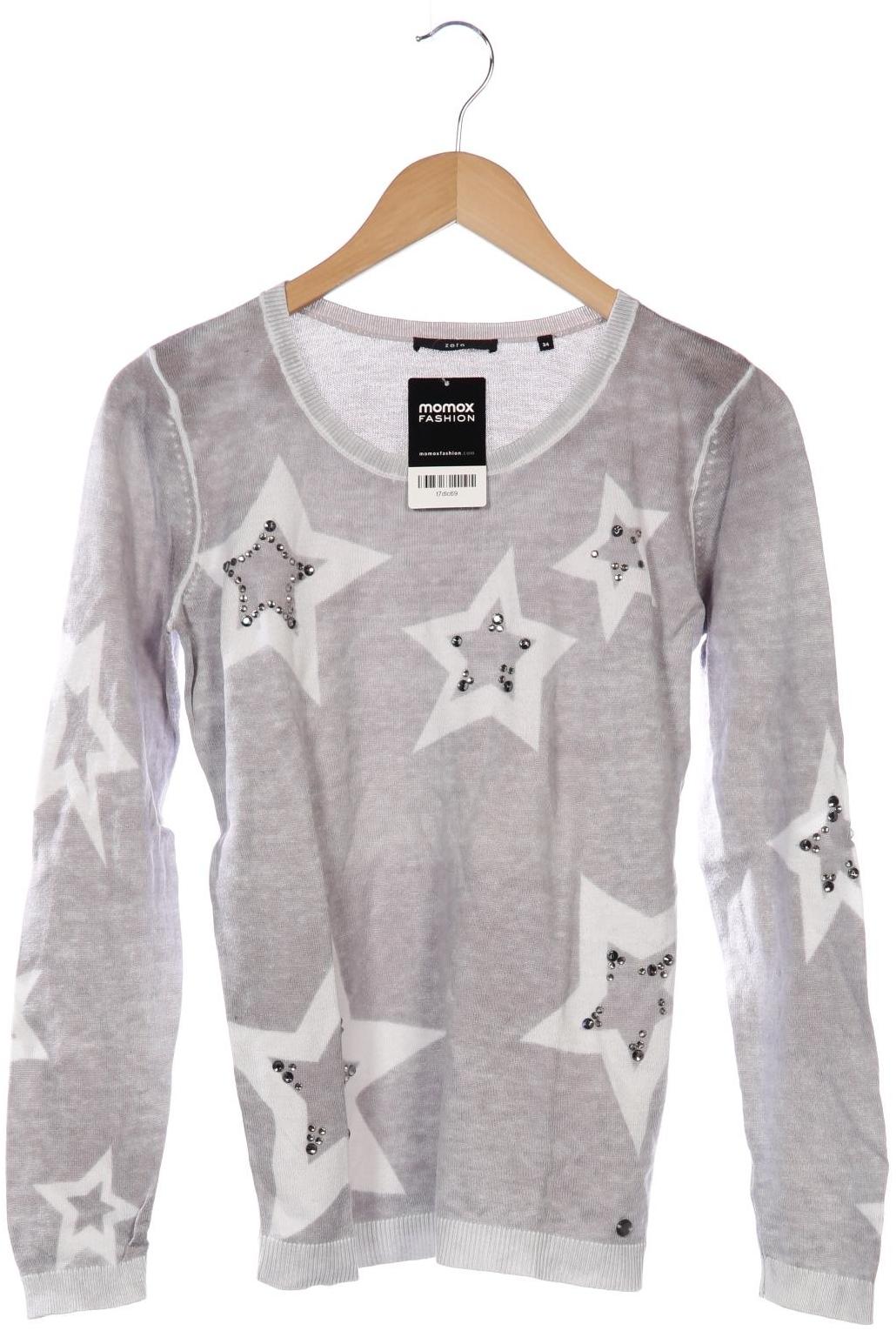 

Zero Damen Pullover, grau, Gr. 34