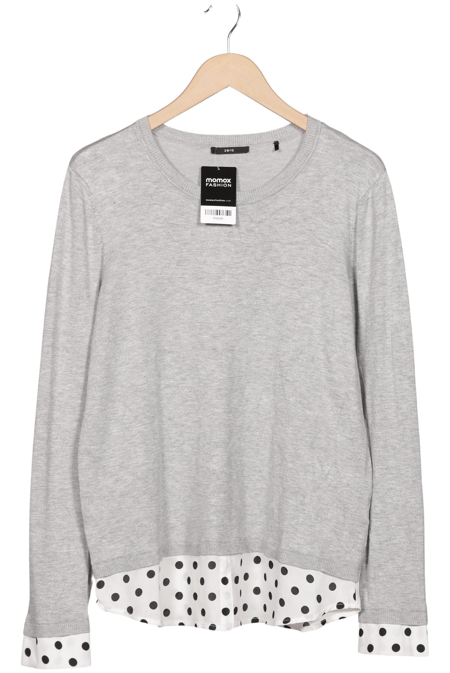 

Zero Damen Pullover, grau, Gr. 40