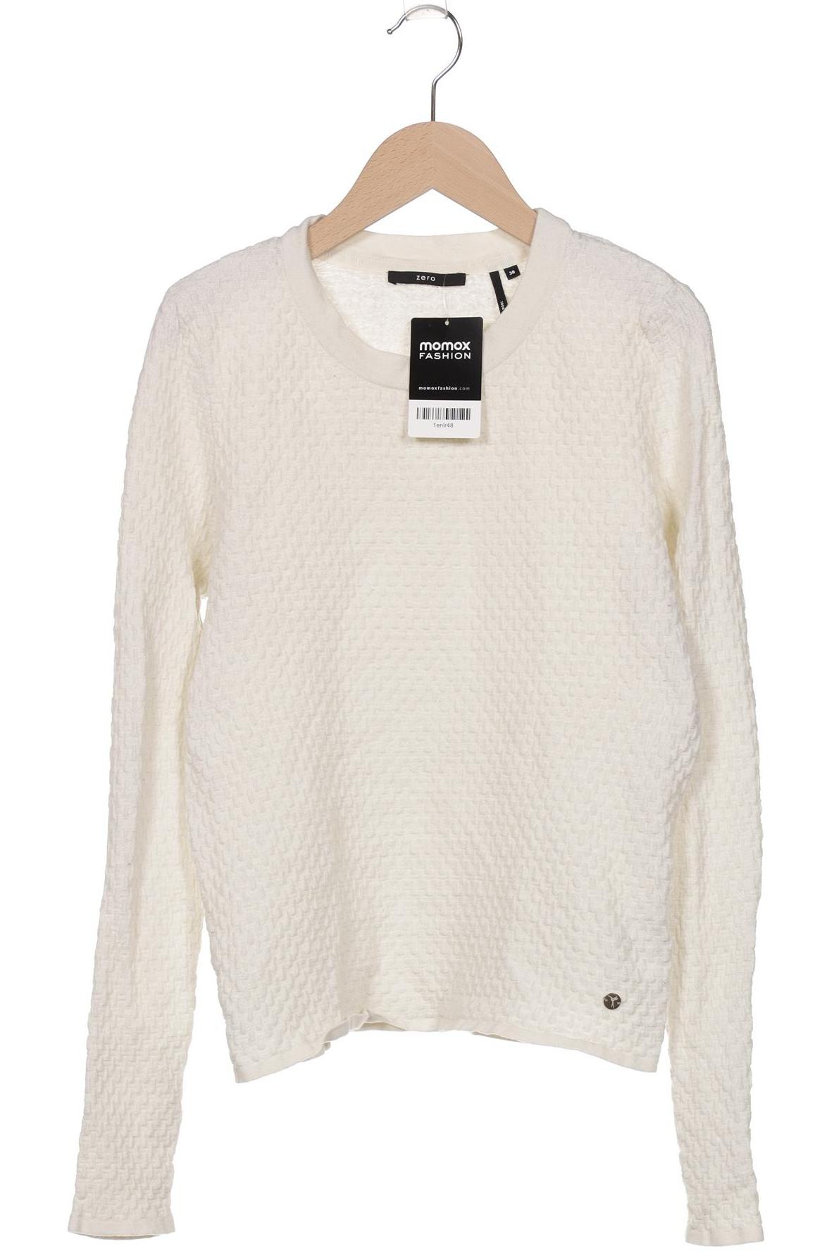 

Zero Damen Pullover, weiß, Gr. 38