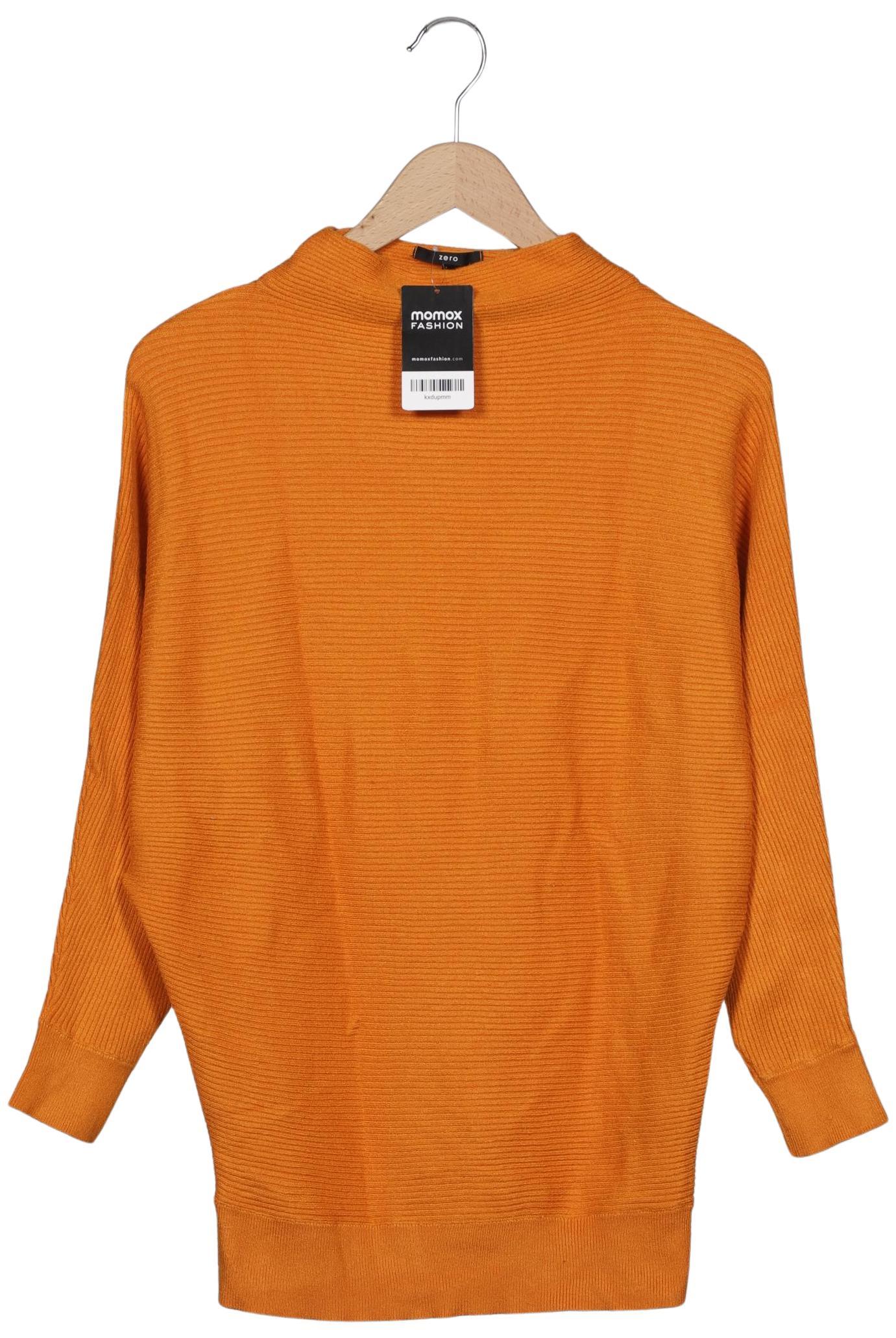 

Zero Damen Pullover, orange, Gr. 34