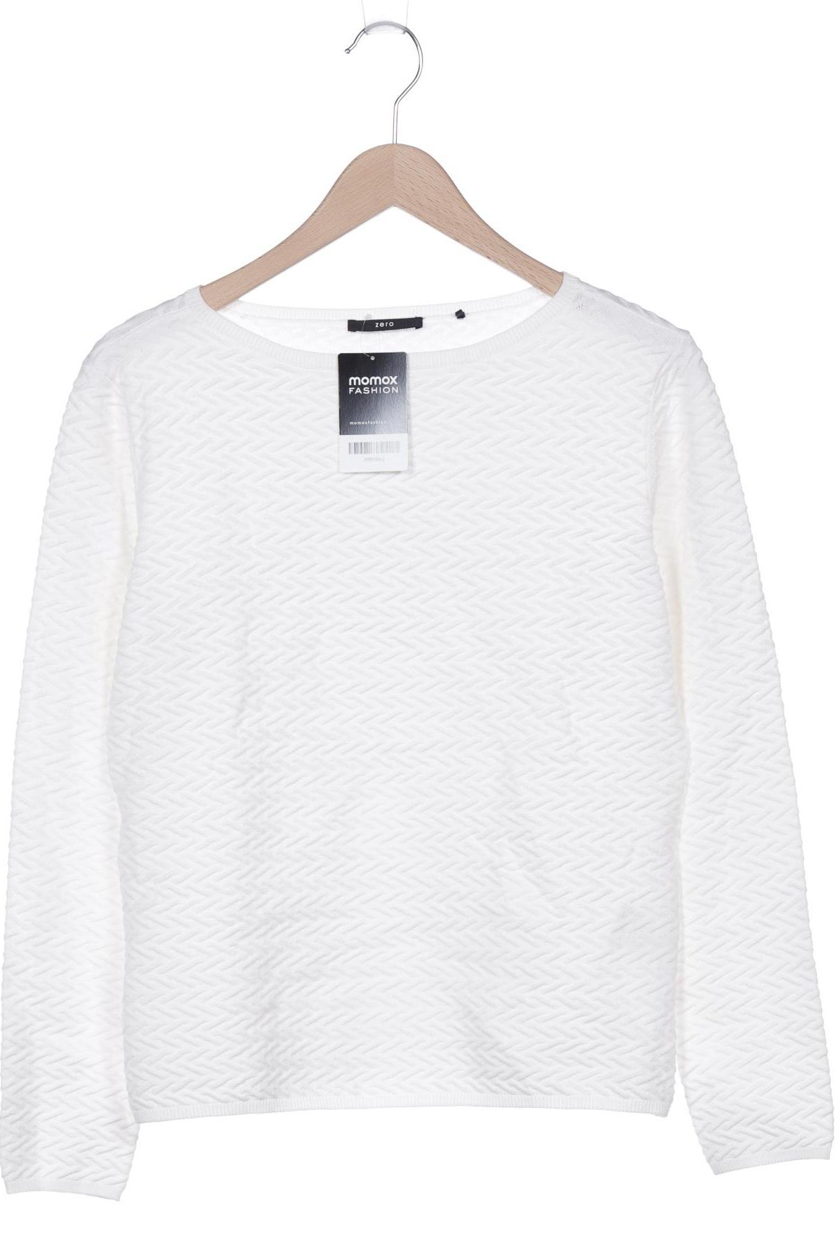 

Zero Damen Pullover, weiß, Gr. 38
