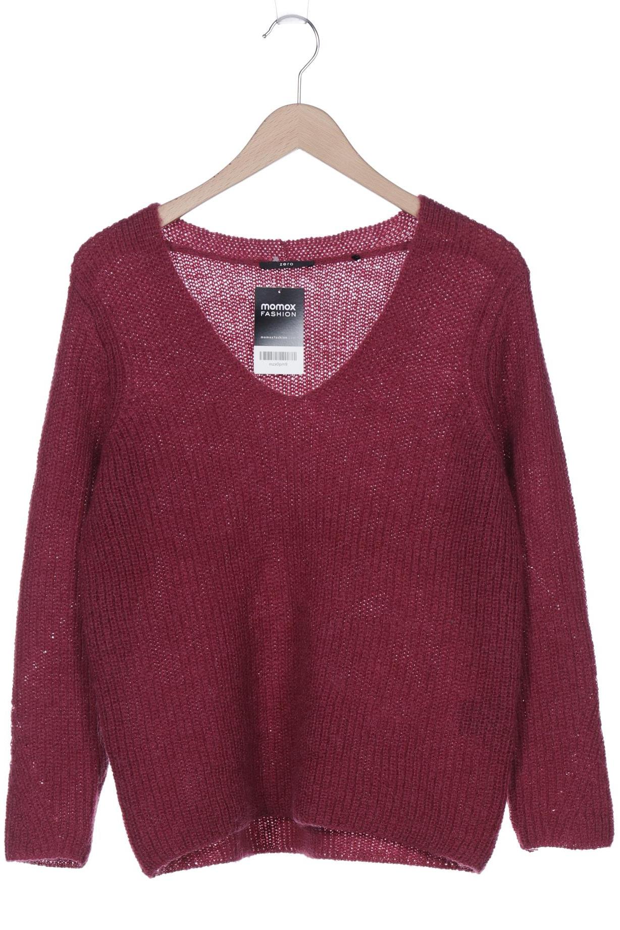 

Zero Damen Pullover, bordeaux, Gr. 34