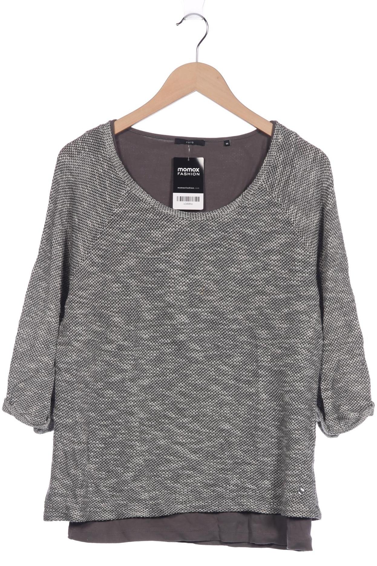 

Zero Damen Pullover, grau, Gr. 44