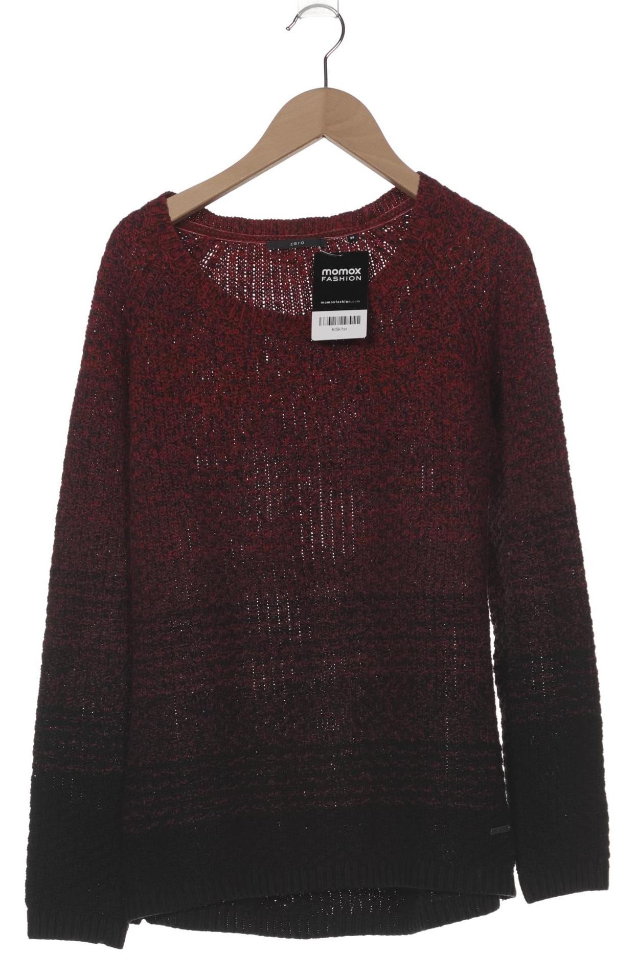 

Zero Damen Pullover, bordeaux, Gr. 34