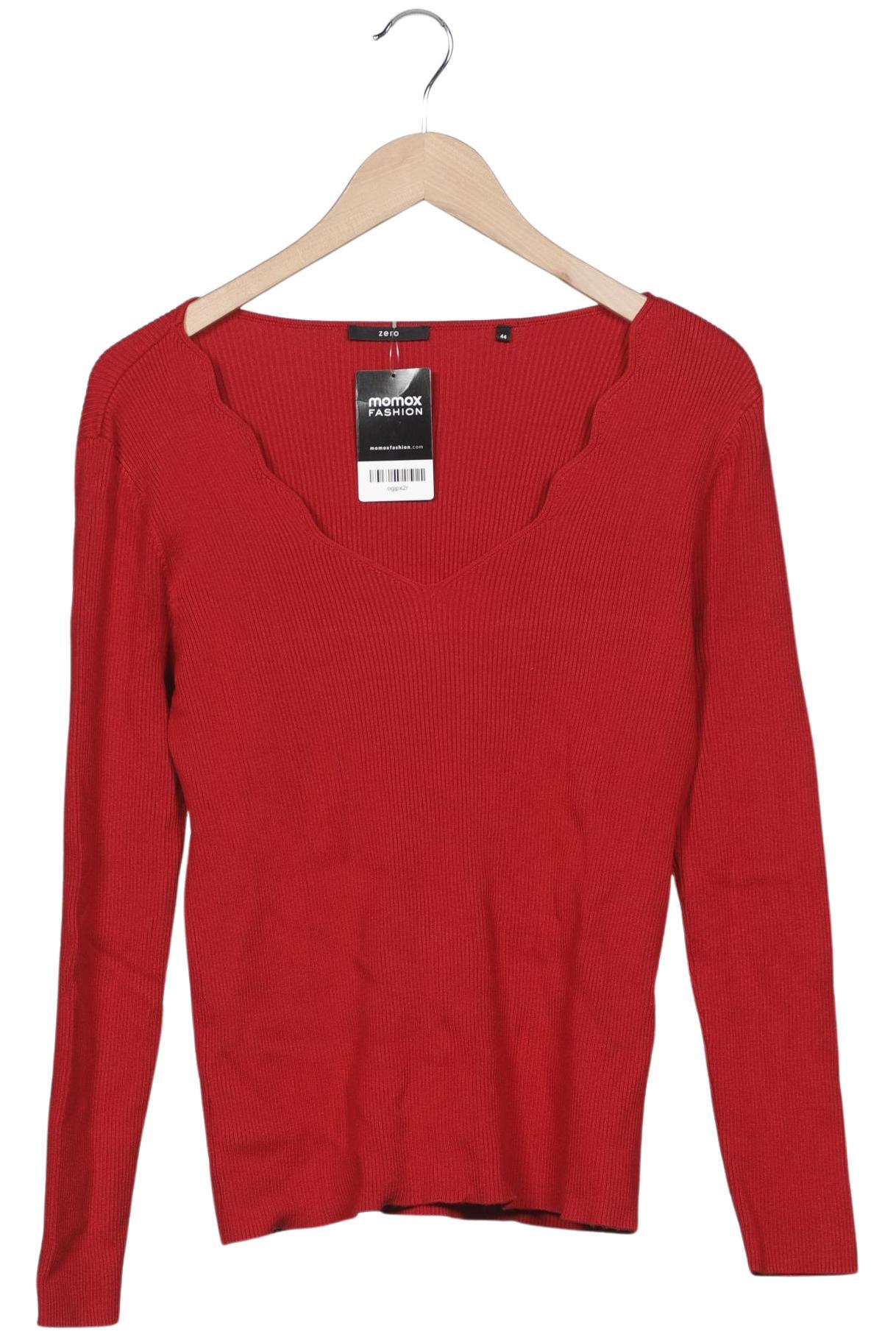 

Zero Damen Pullover, rot, Gr. 44