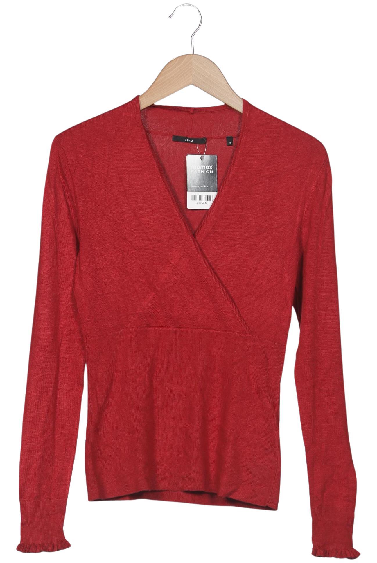 

Zero Damen Pullover, rot, Gr. 36
