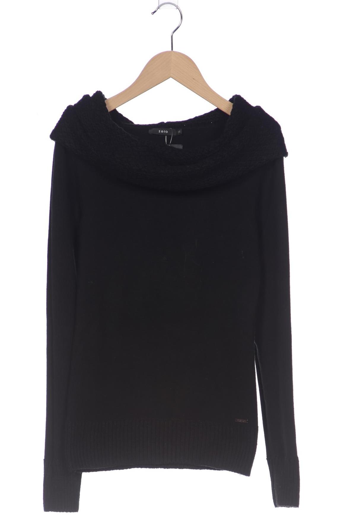 

Zero Damen Pullover, schwarz, Gr. 36