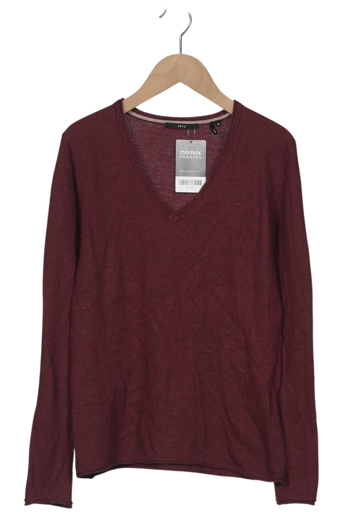

Zero Damen Pullover, bordeaux, Gr. 36