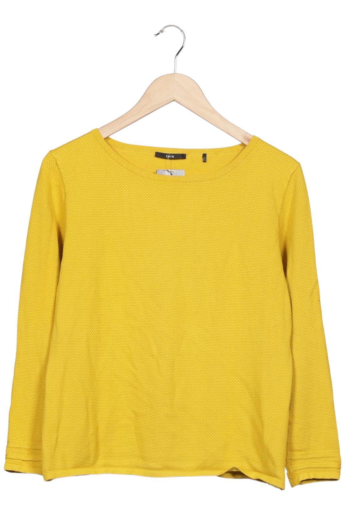 

Zero Damen Pullover, gelb, Gr. 44
