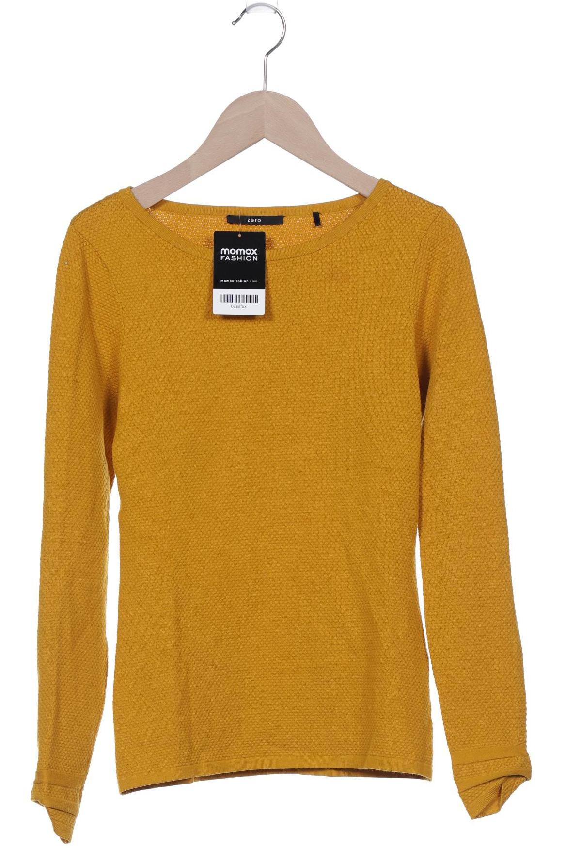 

Zero Damen Pullover, gelb, Gr. 34