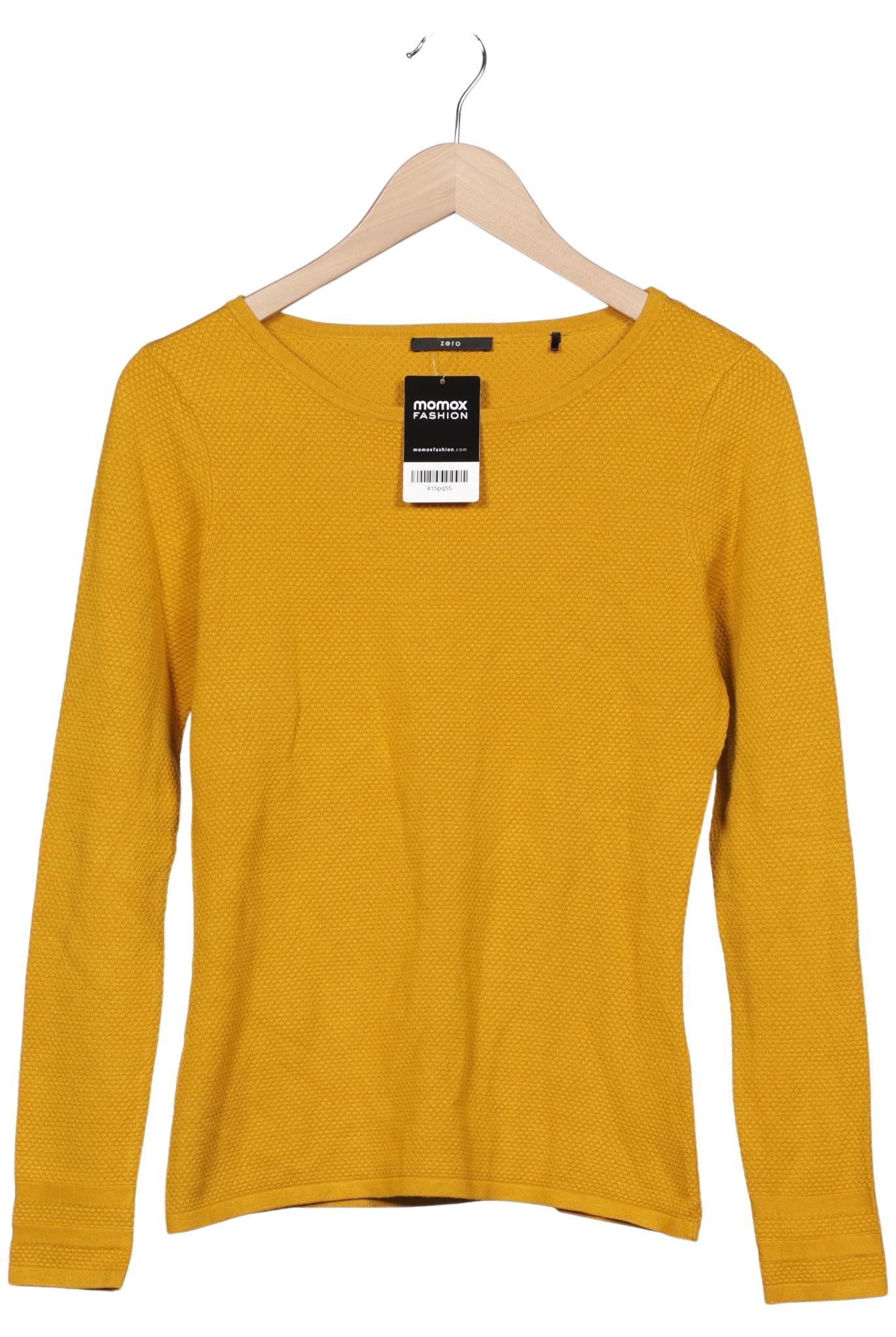 

Zero Damen Pullover, gelb, Gr. 38