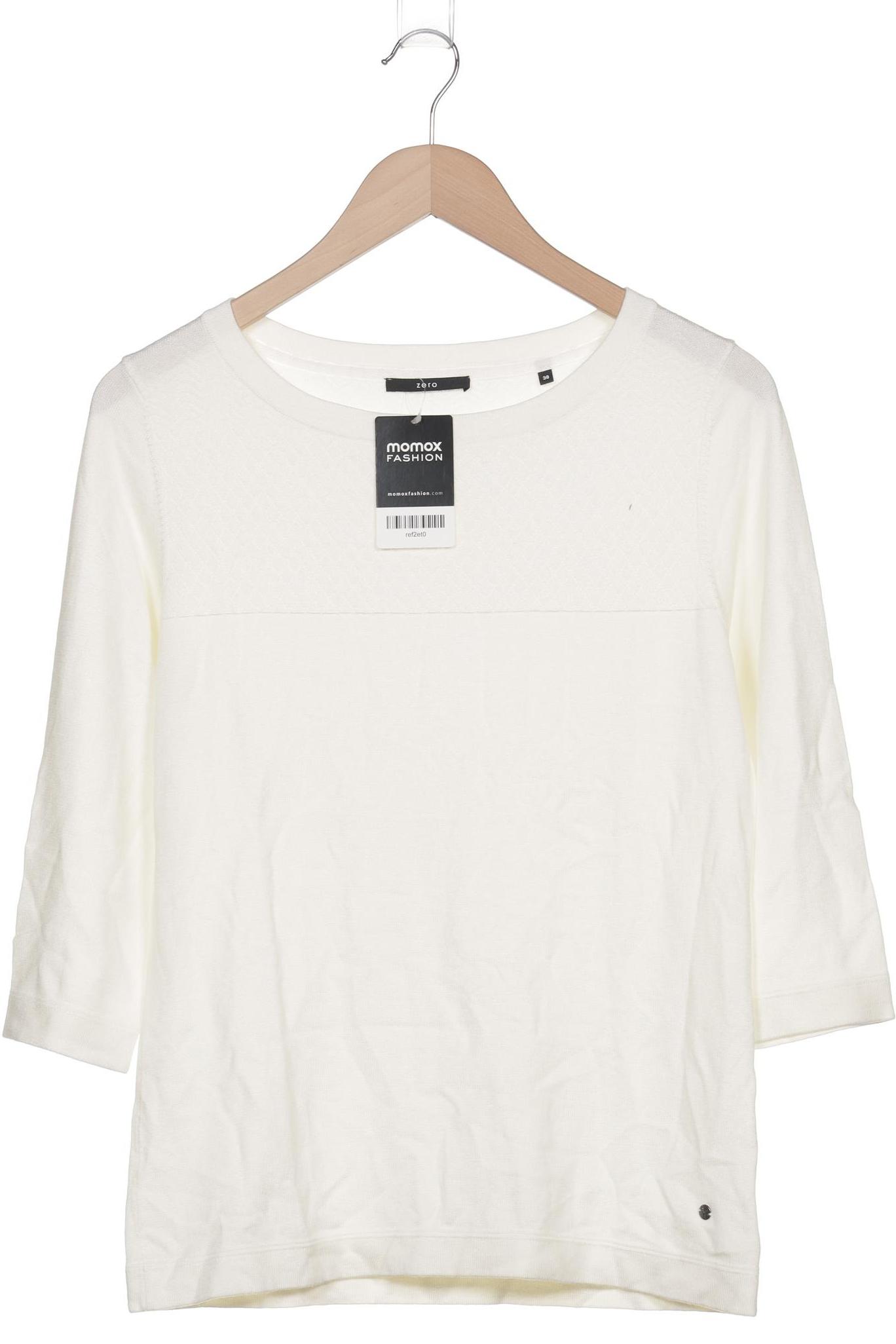 

Zero Damen Pullover, cremeweiß, Gr. 38