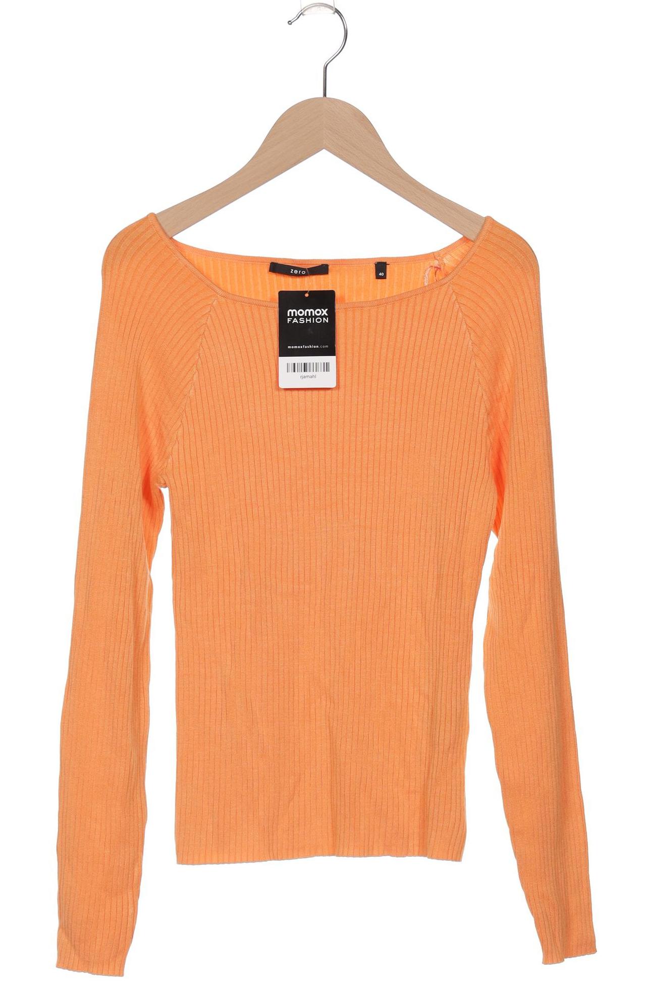 

Zero Damen Pullover, orange, Gr. 40