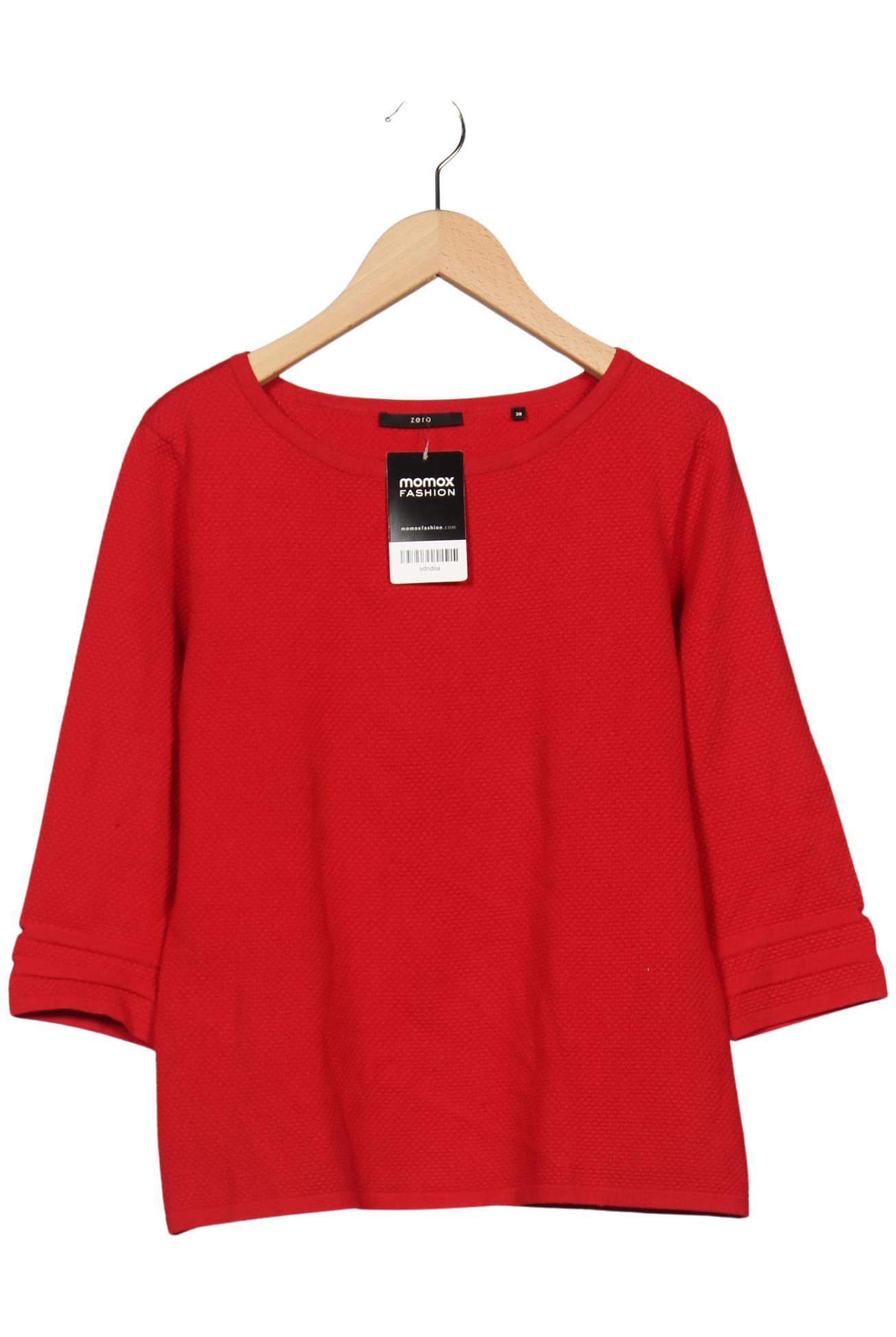 

Zero Damen Pullover, rot, Gr. 38