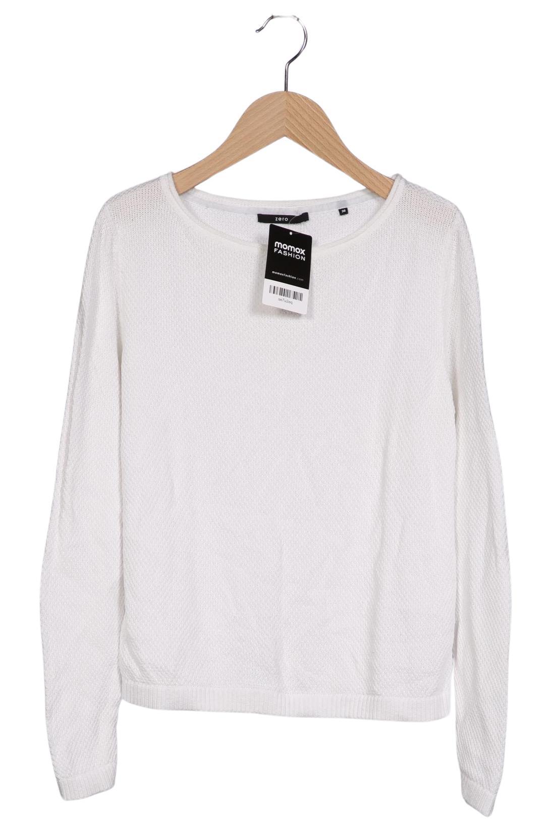 

Zero Damen Pullover, weiß, Gr. 36