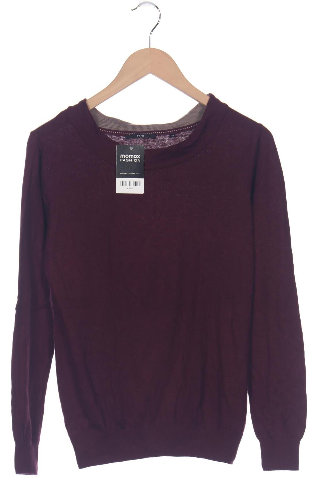

Zero Damen Pullover, bordeaux, Gr. 42