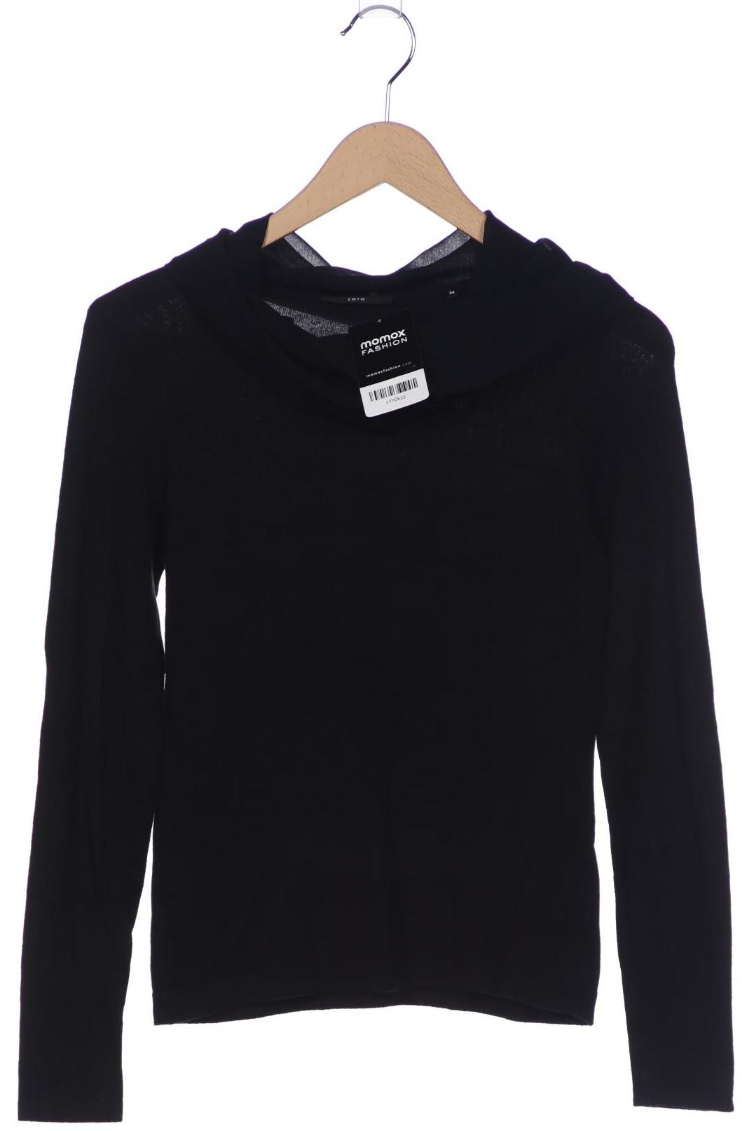 

Zero Damen Pullover, schwarz, Gr. 34