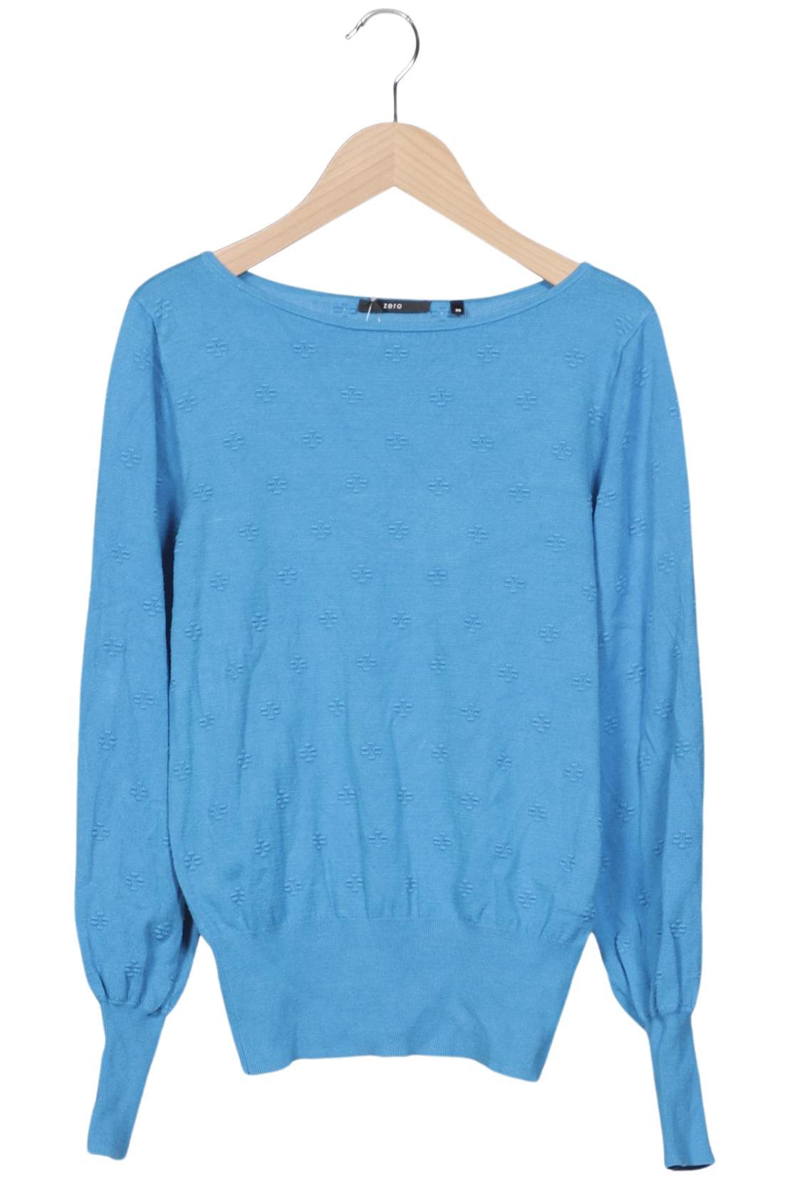 

Zero Damen Pullover, hellblau, Gr. 36