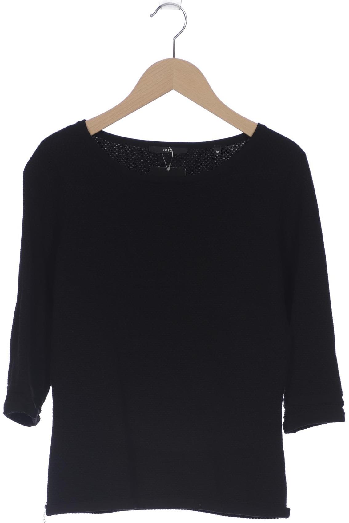 Thumbnail - Zero Damen Pullover, schwarz, Gr. 36