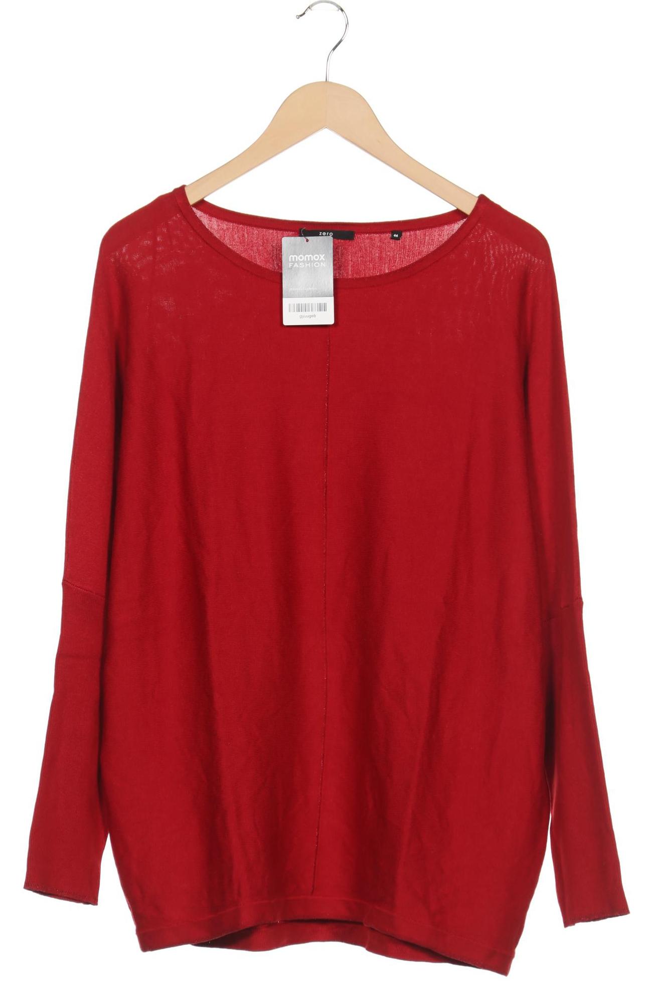 

Zero Damen Pullover, bordeaux, Gr. 44