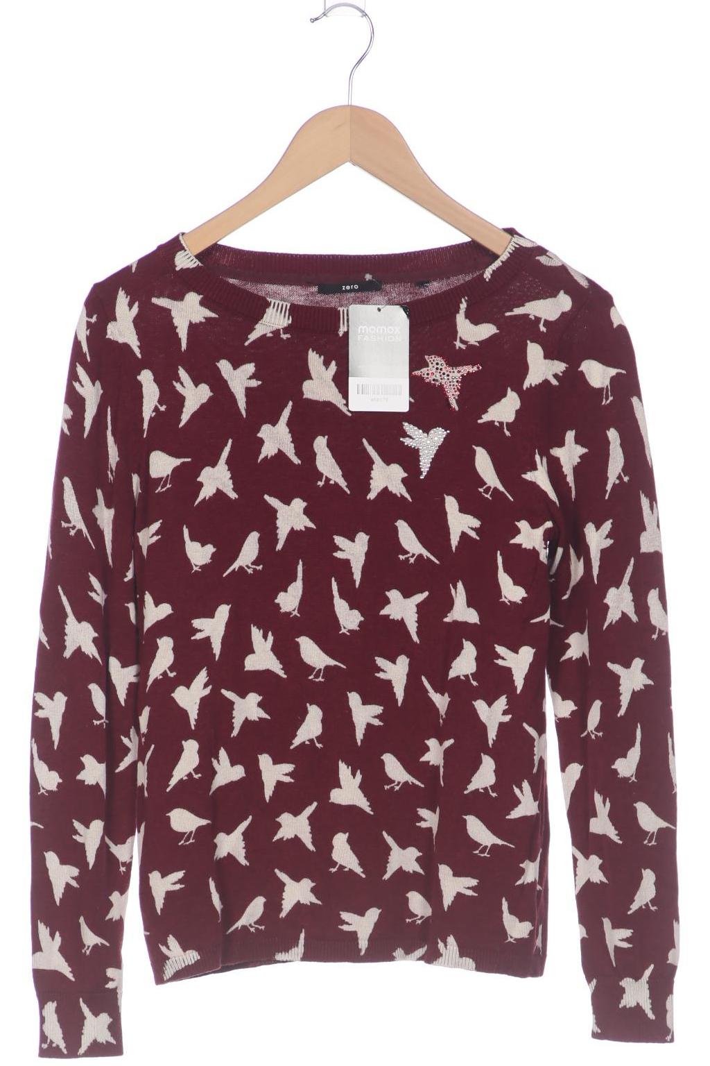 

Zero Damen Pullover, bordeaux, Gr. 36