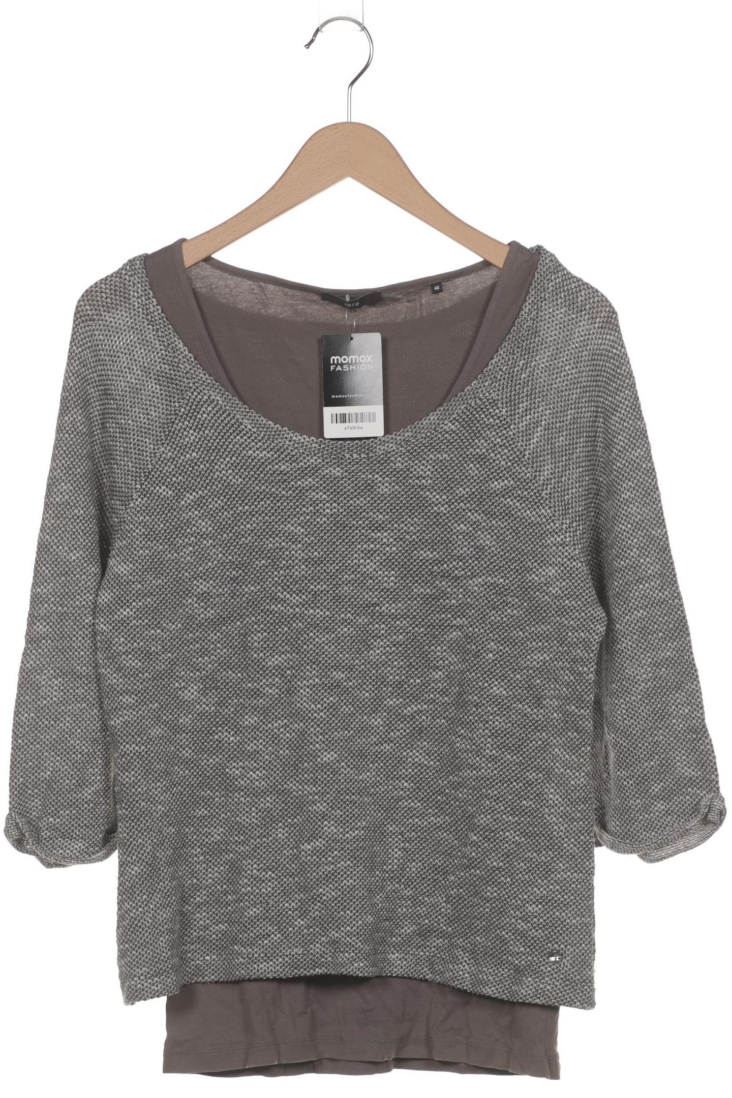 

Zero Damen Pullover, grau, Gr. 40
