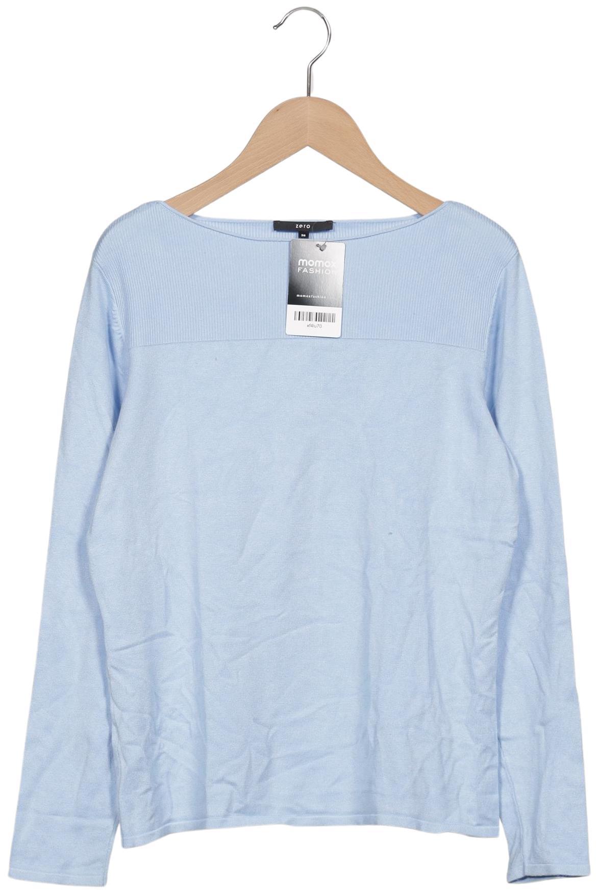 

Zero Damen Pullover, hellblau, Gr. 38