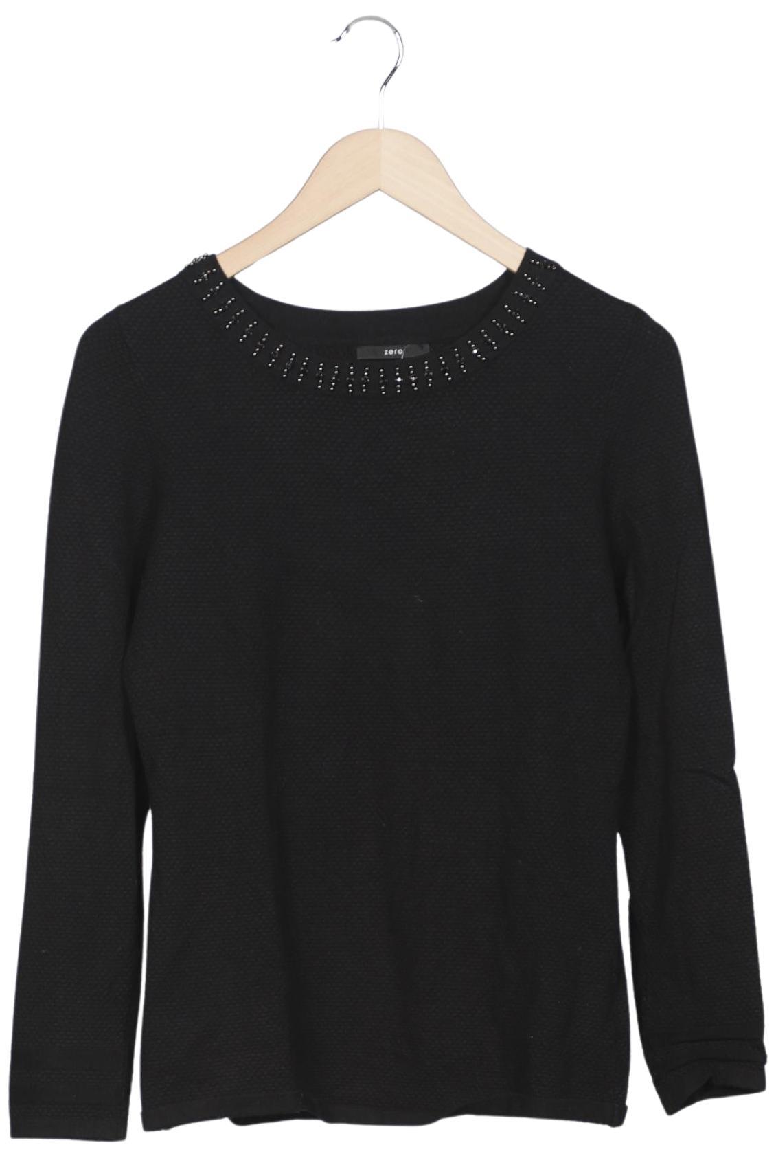 

Zero Damen Pullover, schwarz, Gr. 36