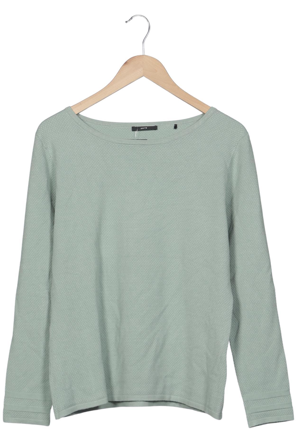 

Zero Damen Pullover, hellgrün, Gr. 44