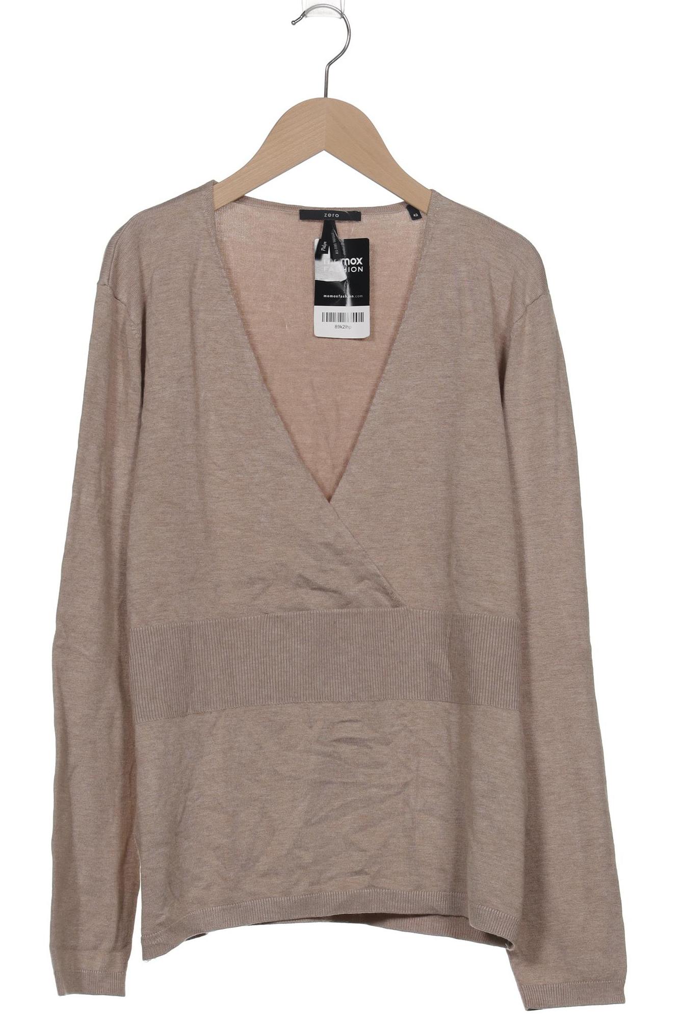 

Zero Damen Pullover, beige, Gr. 42