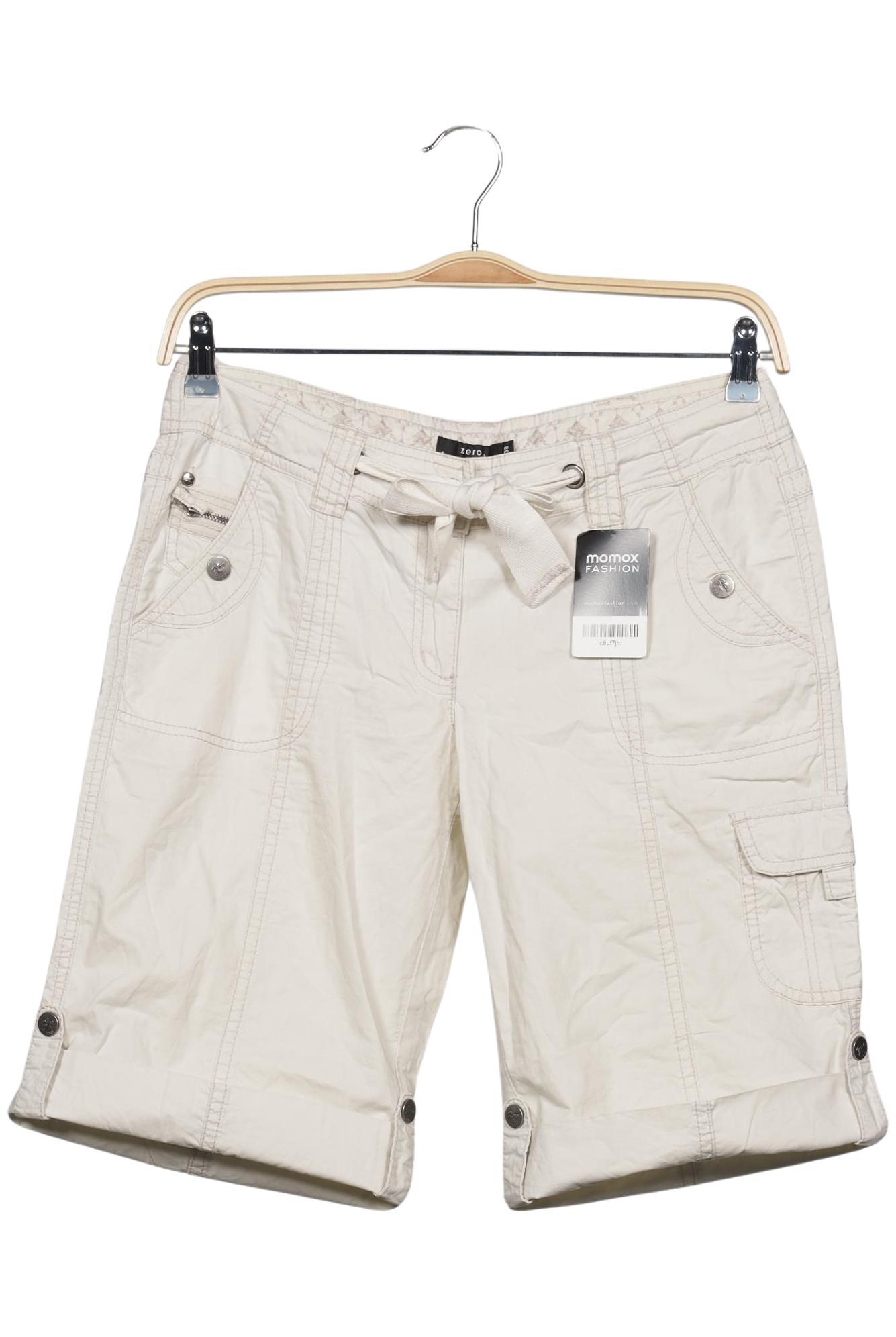 

Zero Damen Shorts, cremeweiß, Gr. 38