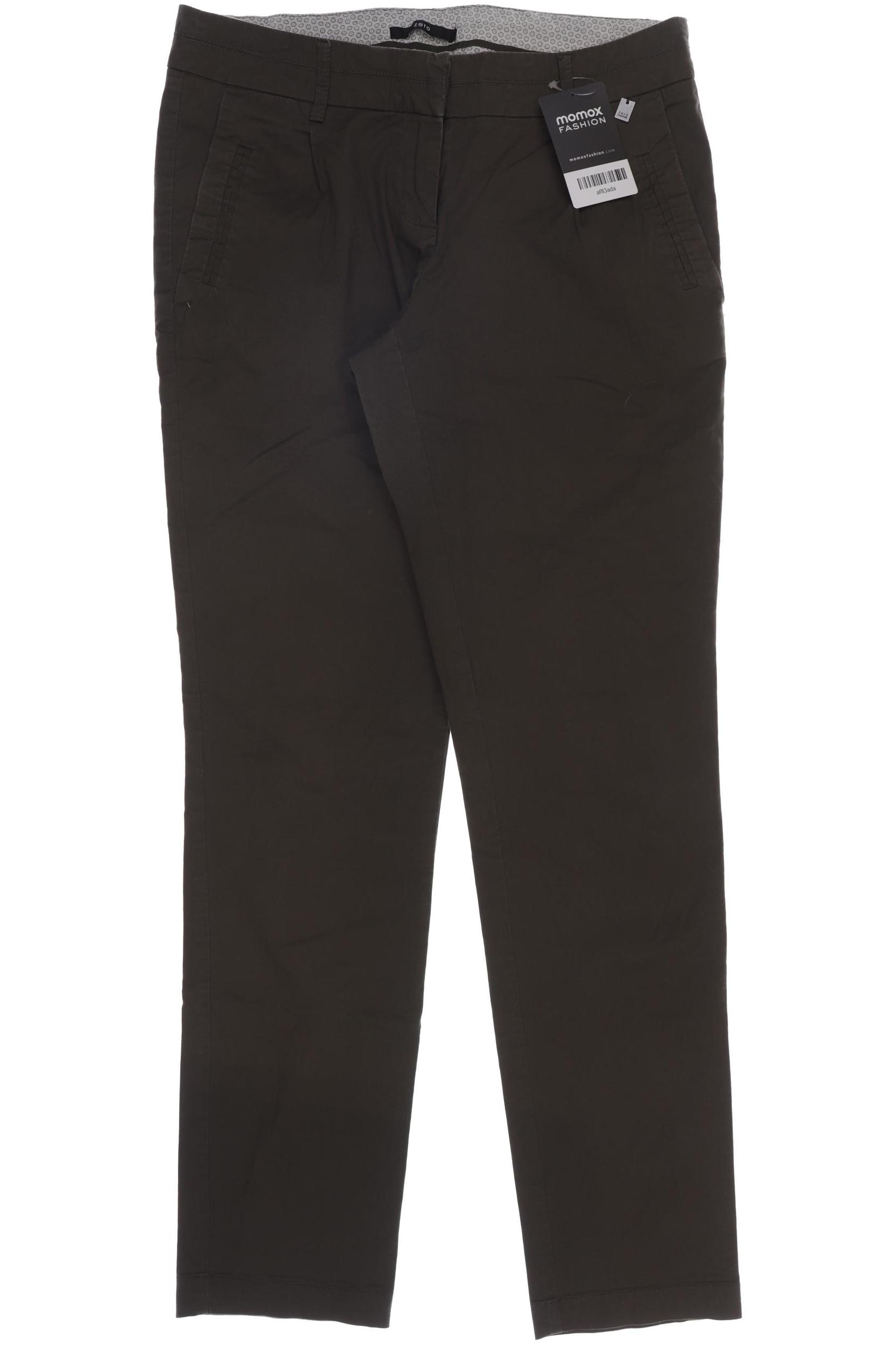 

Zero Damen Stoffhose, grün, Gr. 34