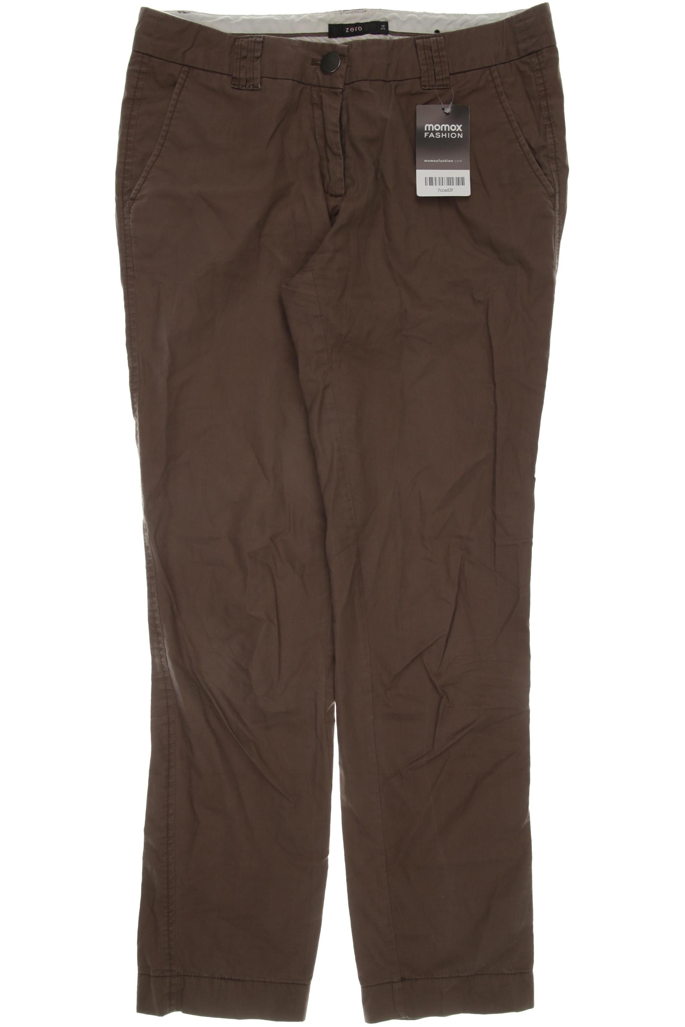 Thumbnail - Zero Damen Stoffhose, braun, Gr. 34