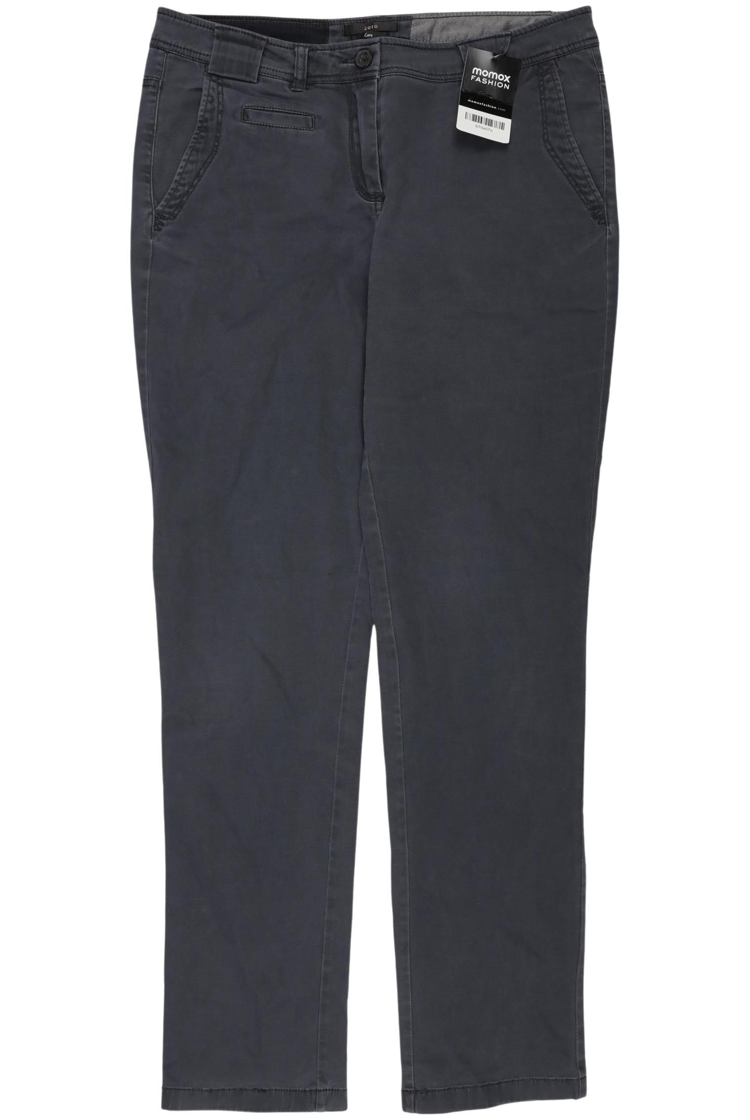 

Zero Damen Stoffhose, grau, Gr. 36