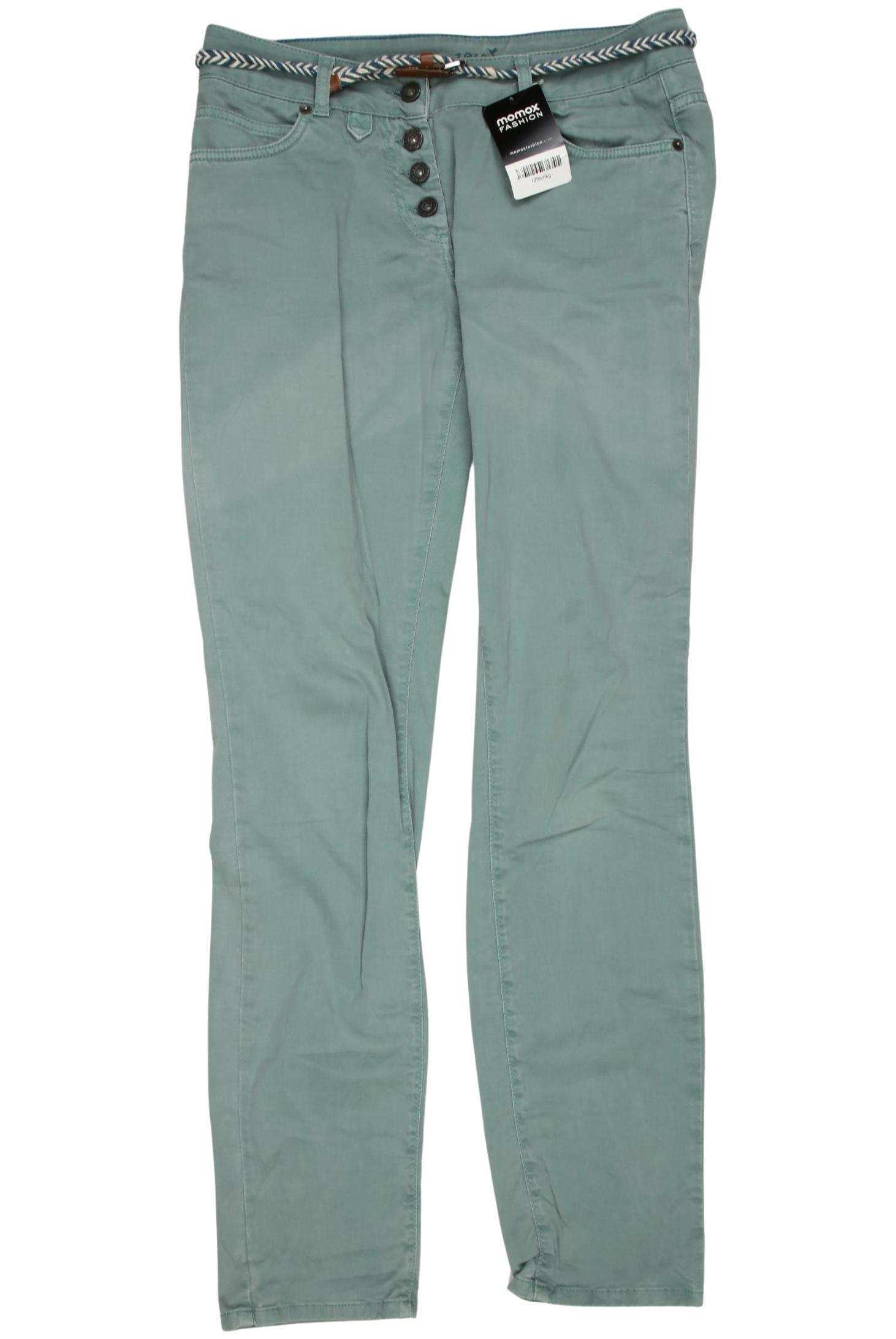 

Zero Damen Stoffhose, grün, Gr. 36