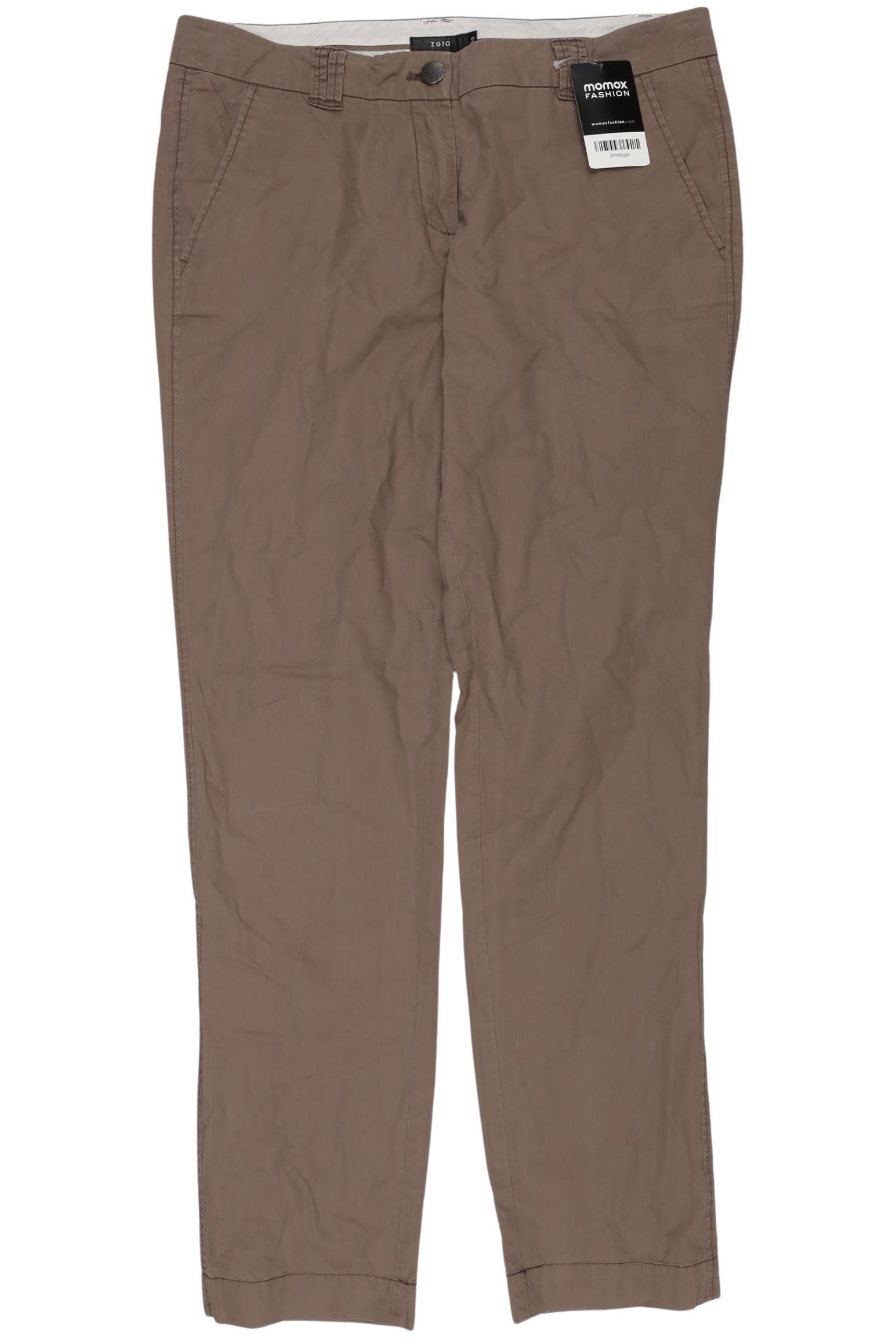 

Zero Damen Stoffhose, braun, Gr. 38