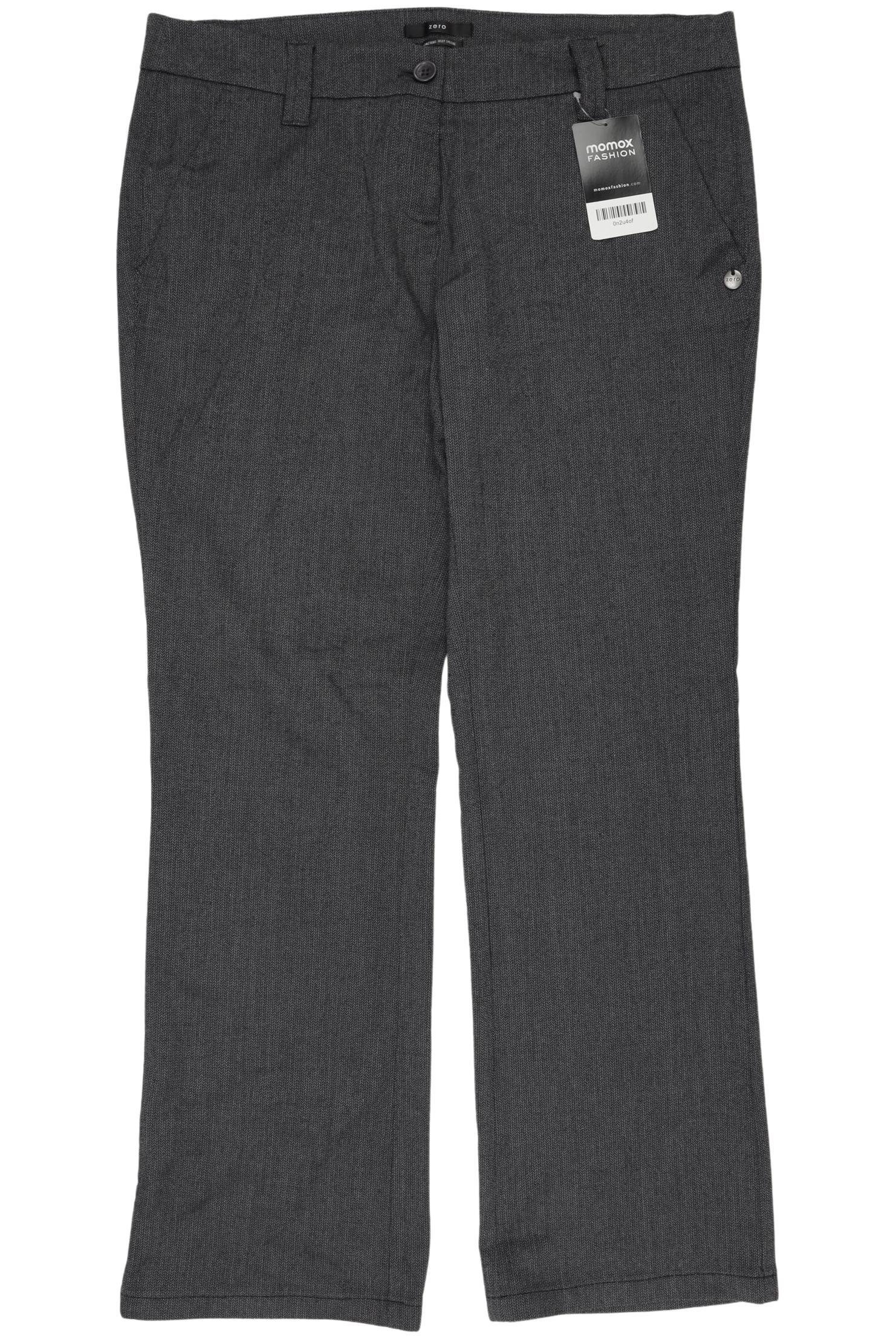 

Zero Damen Stoffhose, grau, Gr. 40