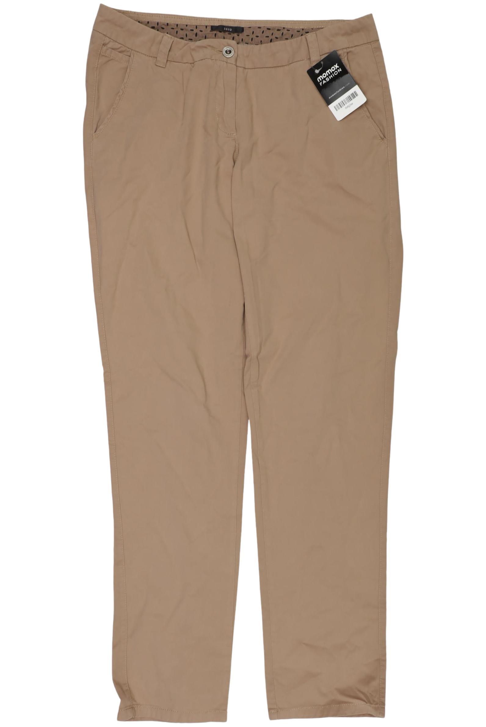 

Zero Damen Stoffhose, beige, Gr. 38